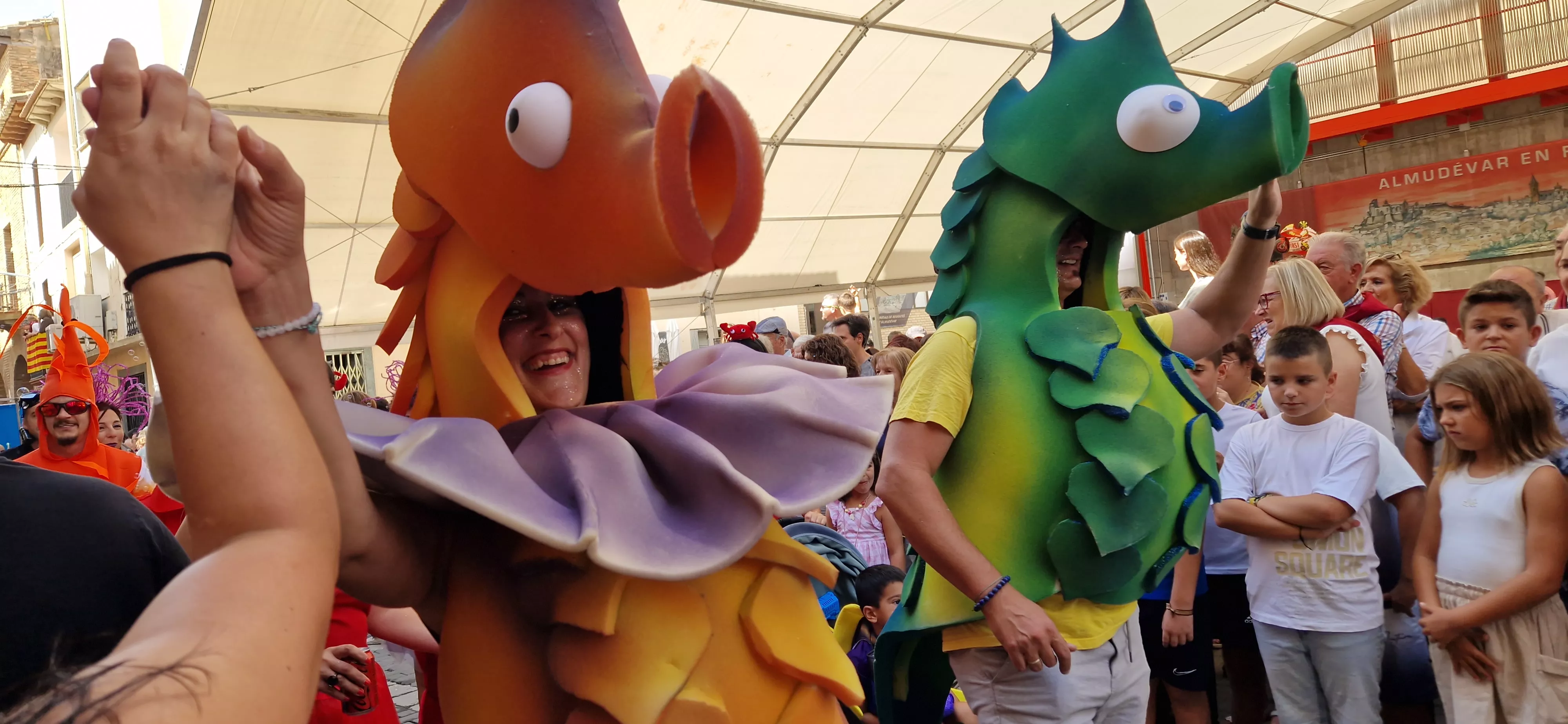 Comienzan las fiestas de Almudévar 2025. Foto Myriam Martínez 