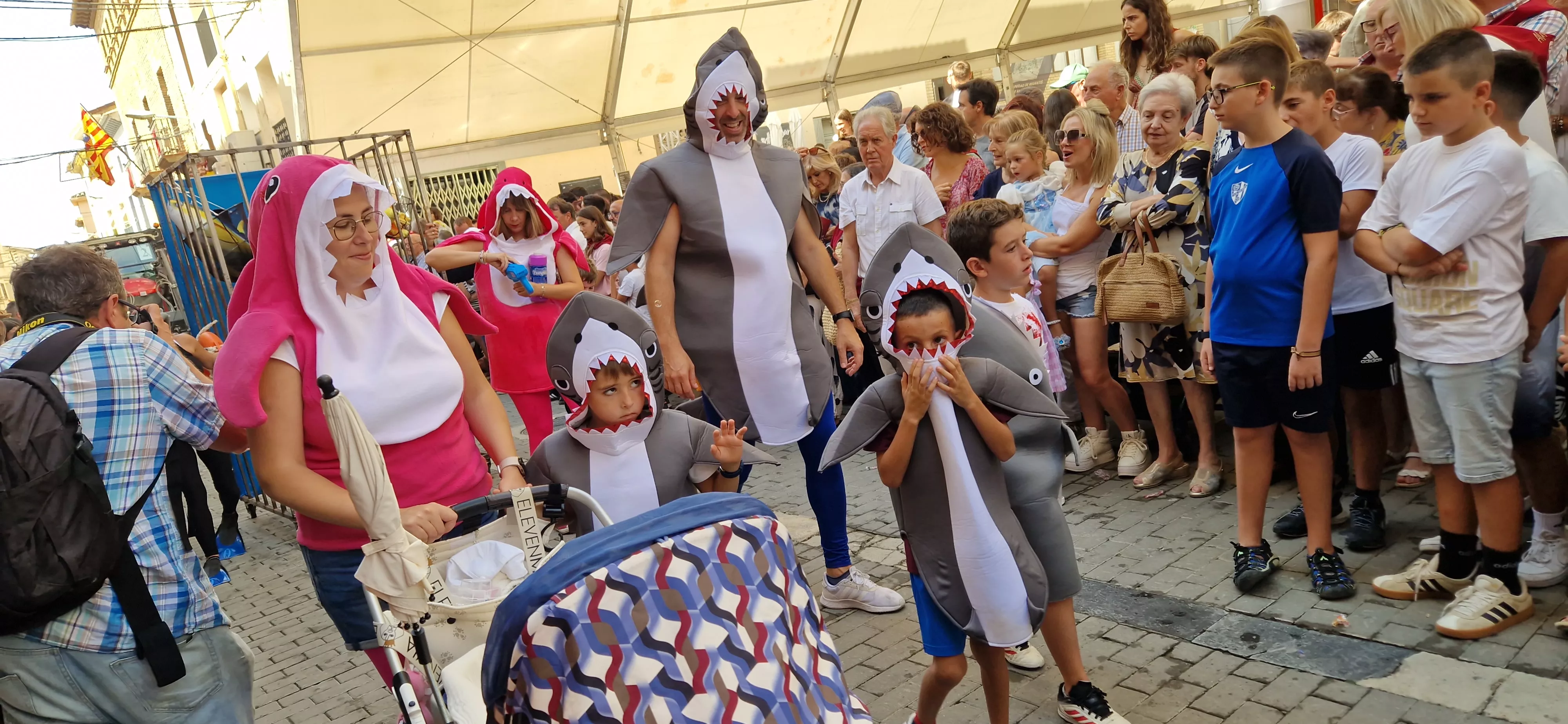 Comienzan las fiestas de Almudévar 2025. Foto Myriam Martínez 