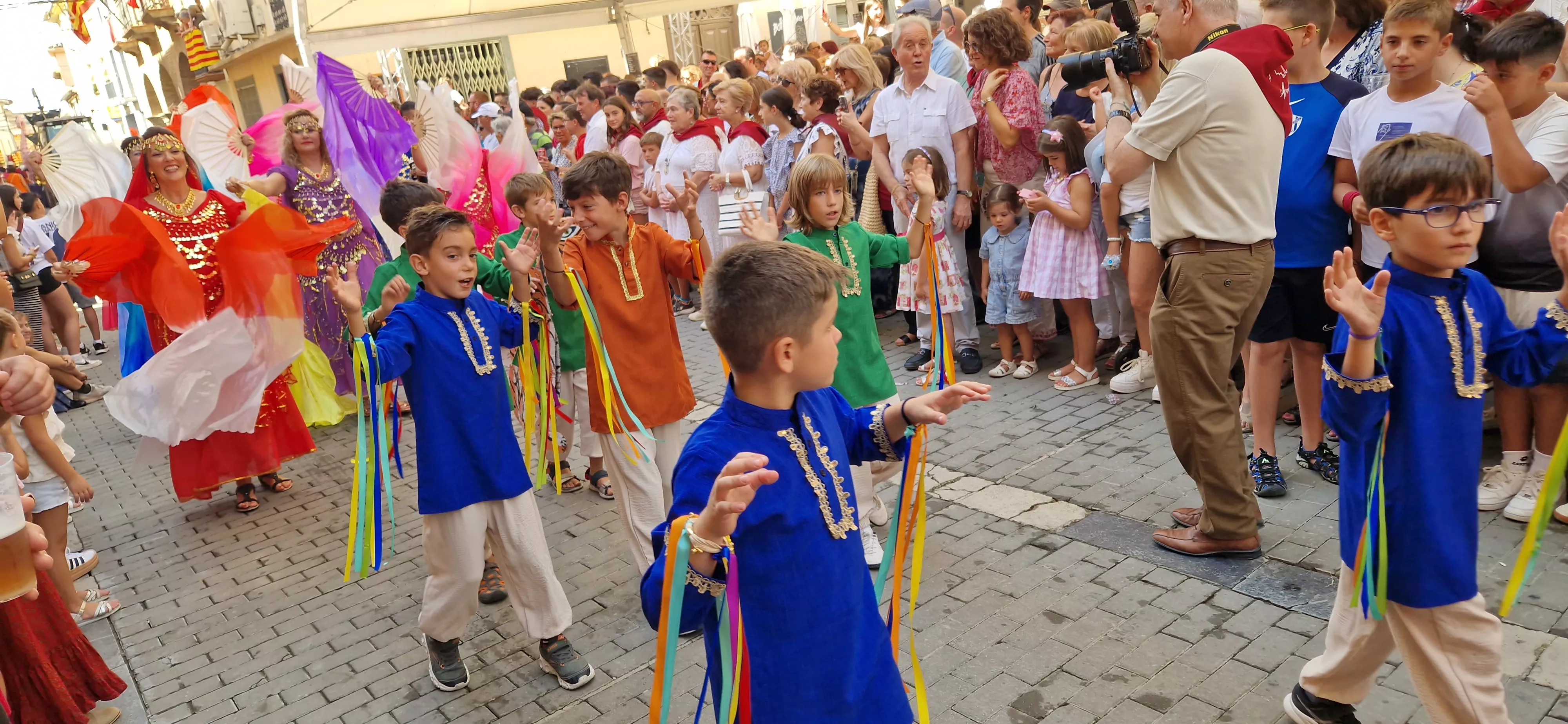 Comienzan las fiestas de Almudévar 2025. Foto Myriam Martínez 