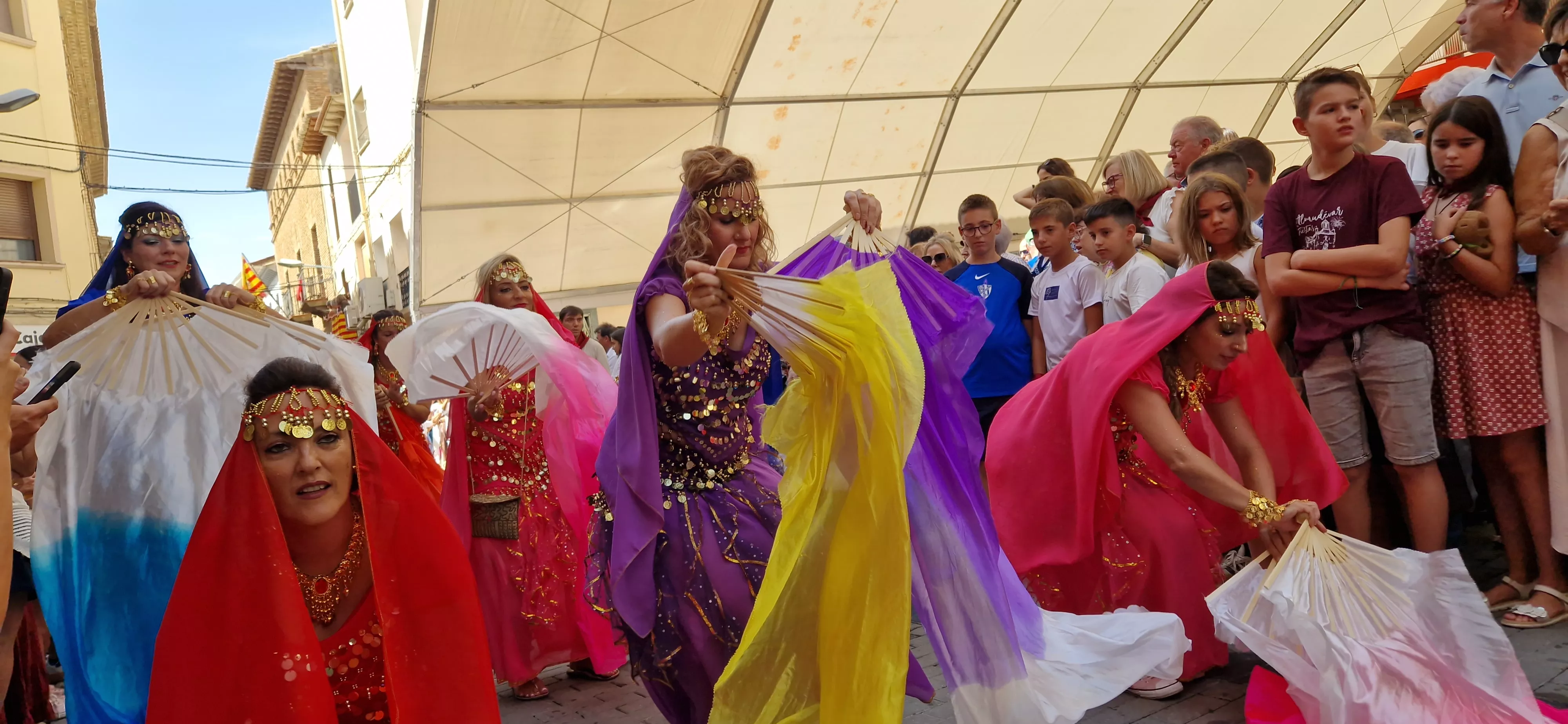 Comienzan las fiestas de Almudévar 2025. Foto Myriam Martínez 