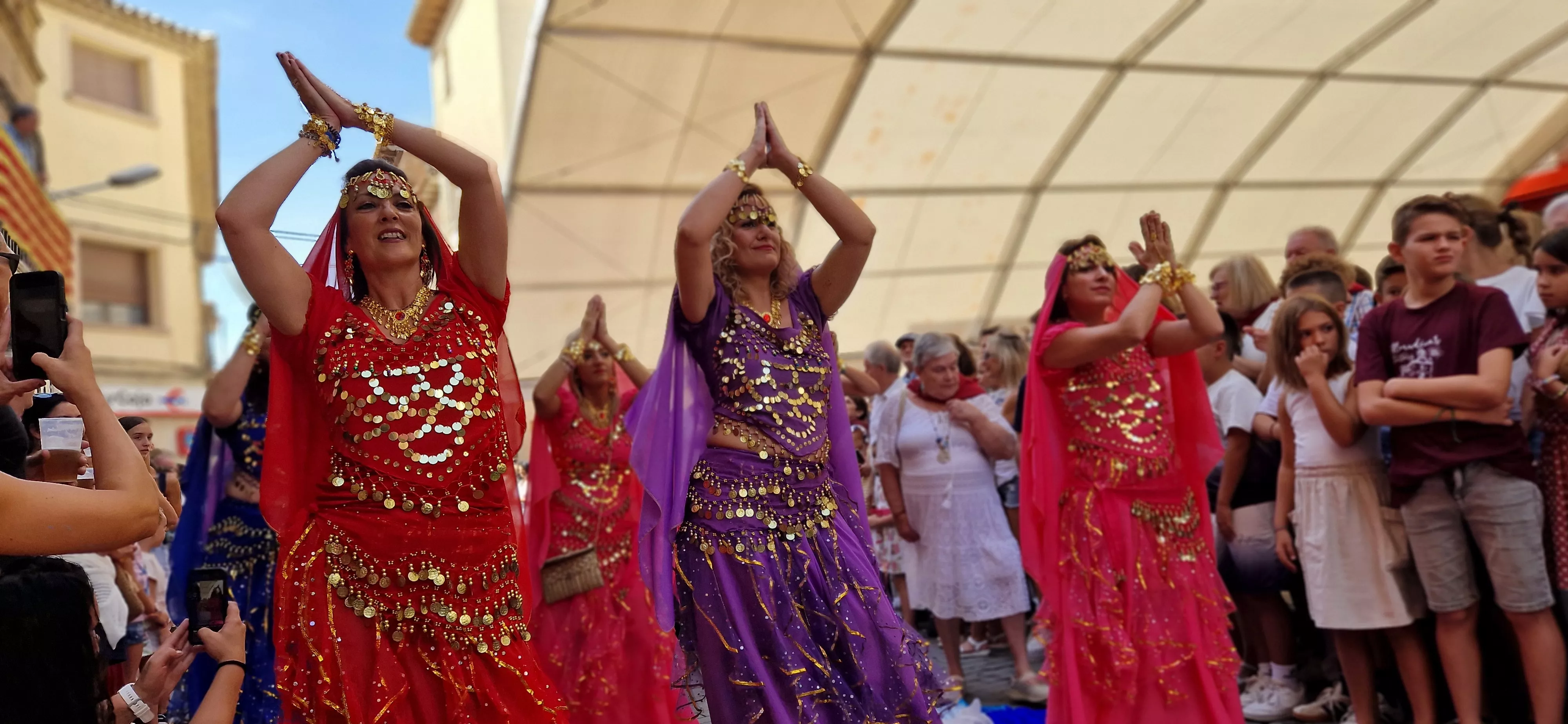 Comienzan las fiestas de Almudévar 2025. Foto Myriam Martínez 