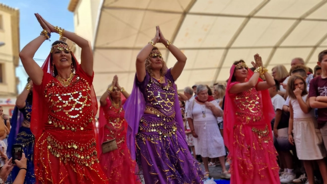 Comienzan las fiestas de Almudévar 2025. Foto Myriam Martínez 