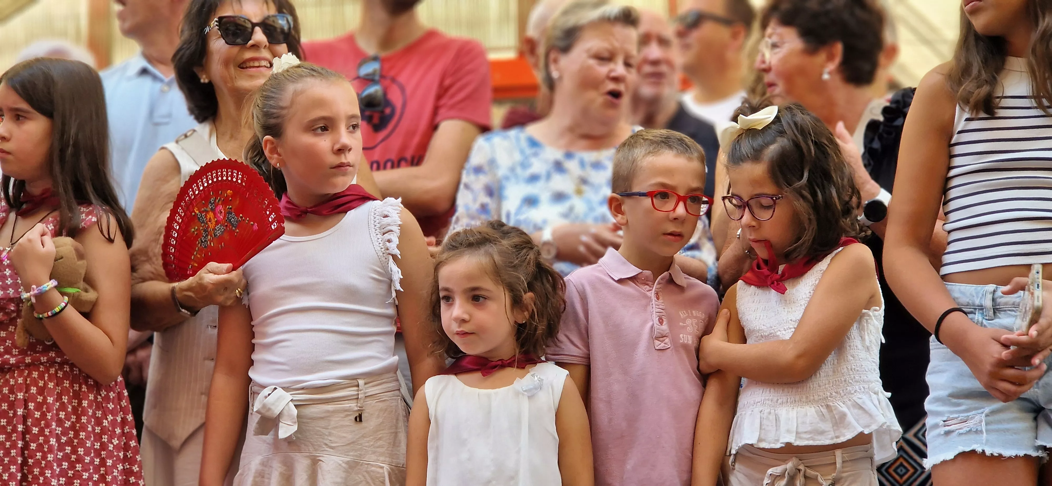 Comienzan las fiestas de Almudévar 2025. Foto Myriam Martínez 