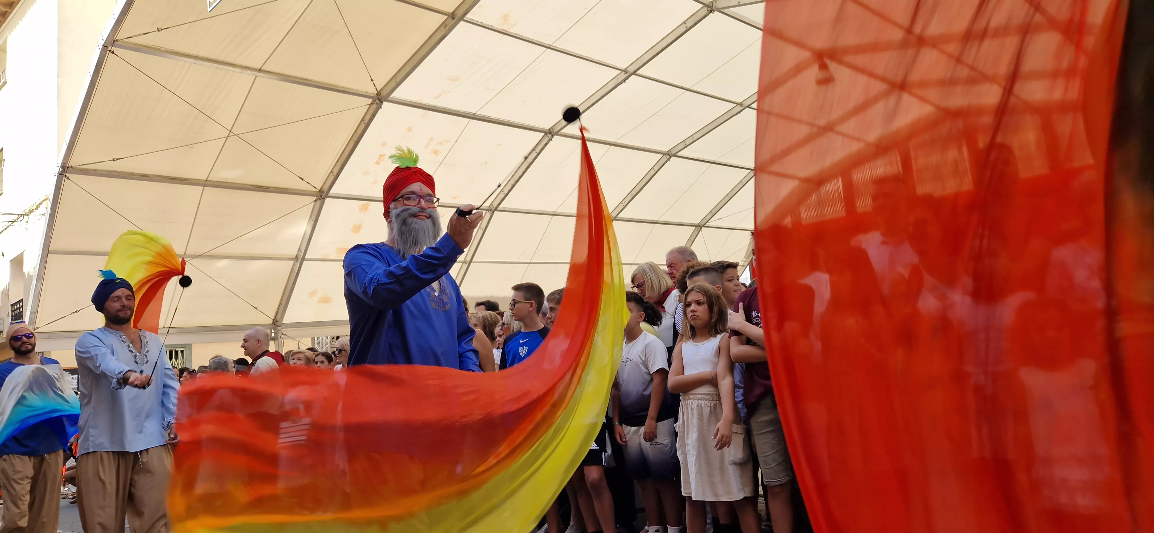 Comienzan las fiestas de Almudévar 2025. Foto Myriam Martínez 