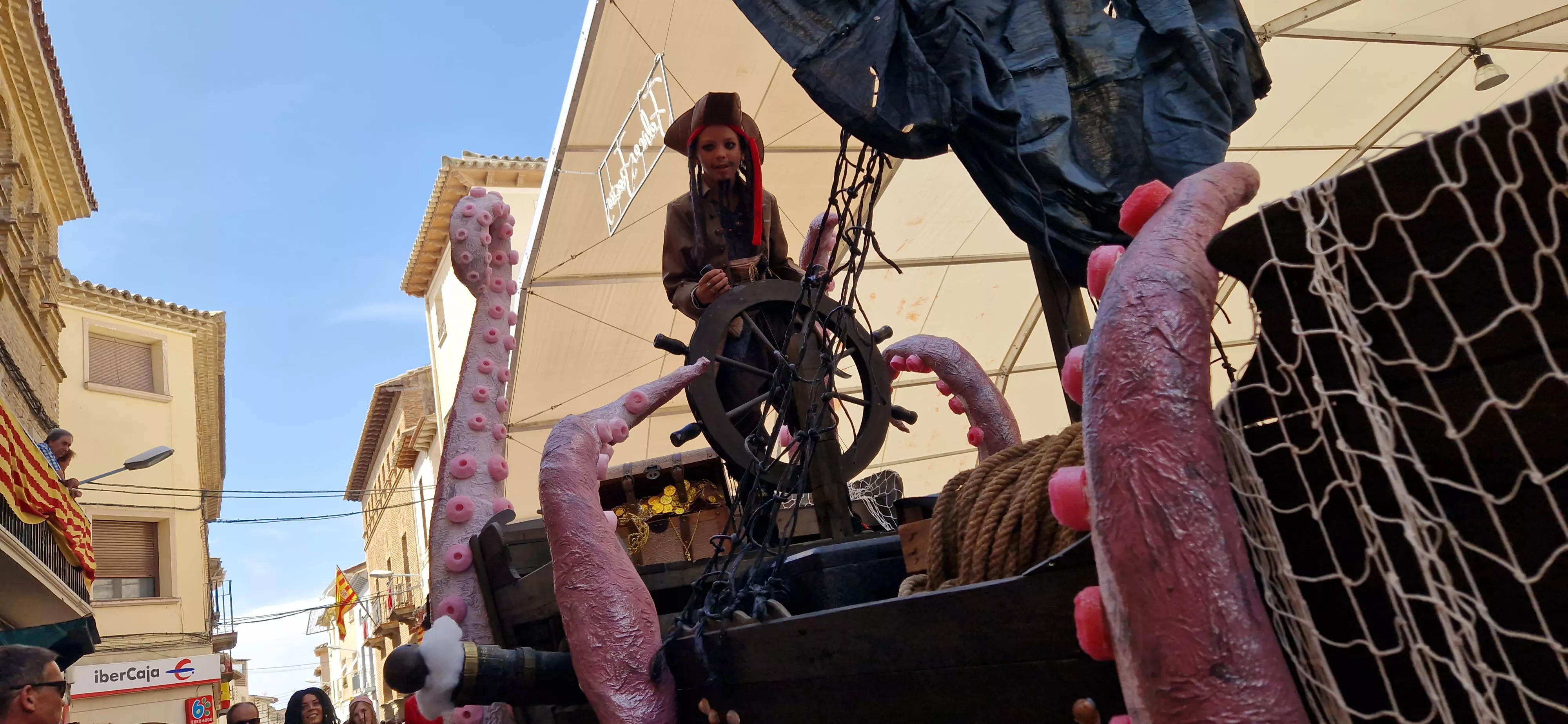 Comienzan las fiestas de Almudévar 2025. Foto Myriam Martínez 