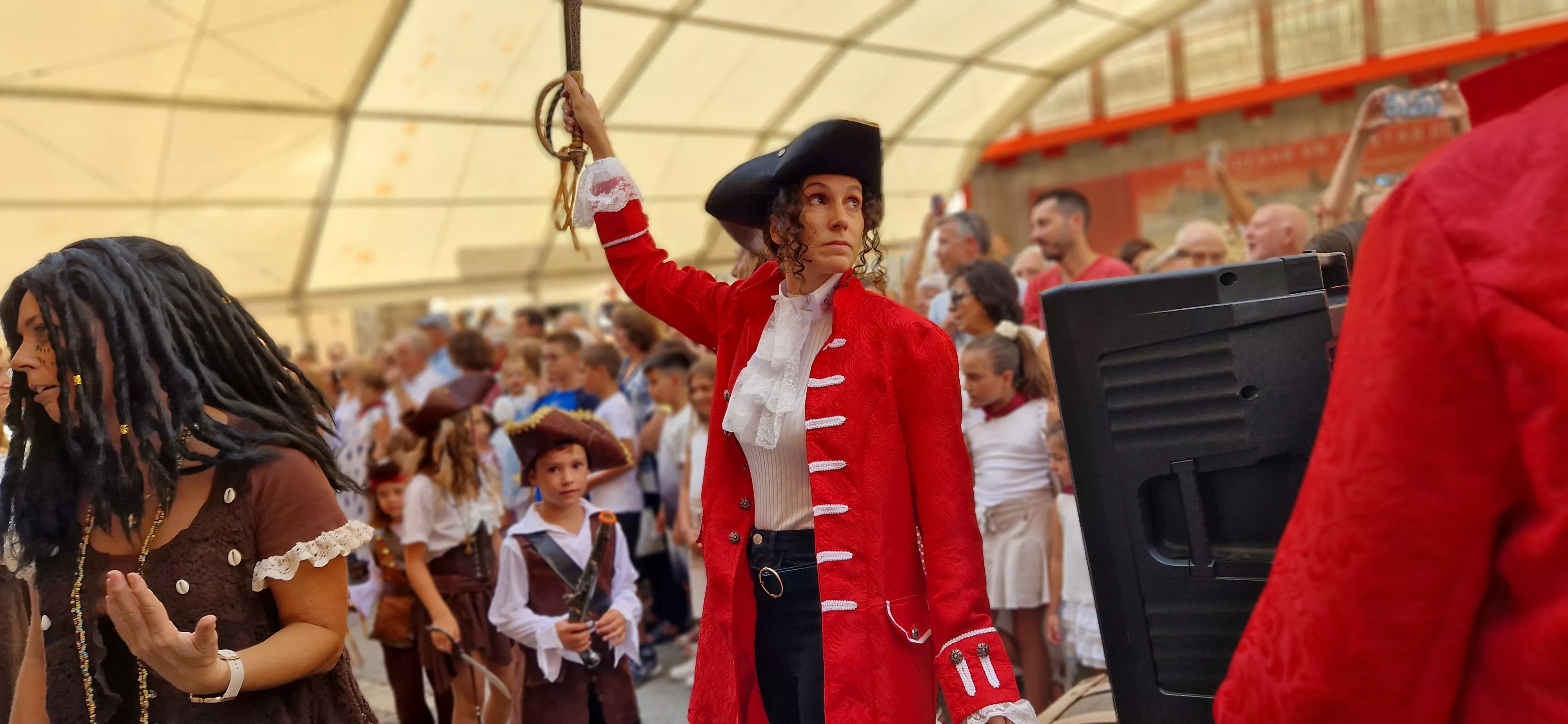 Comienzan las fiestas de Almudévar 2025. Foto Myriam Martínez 