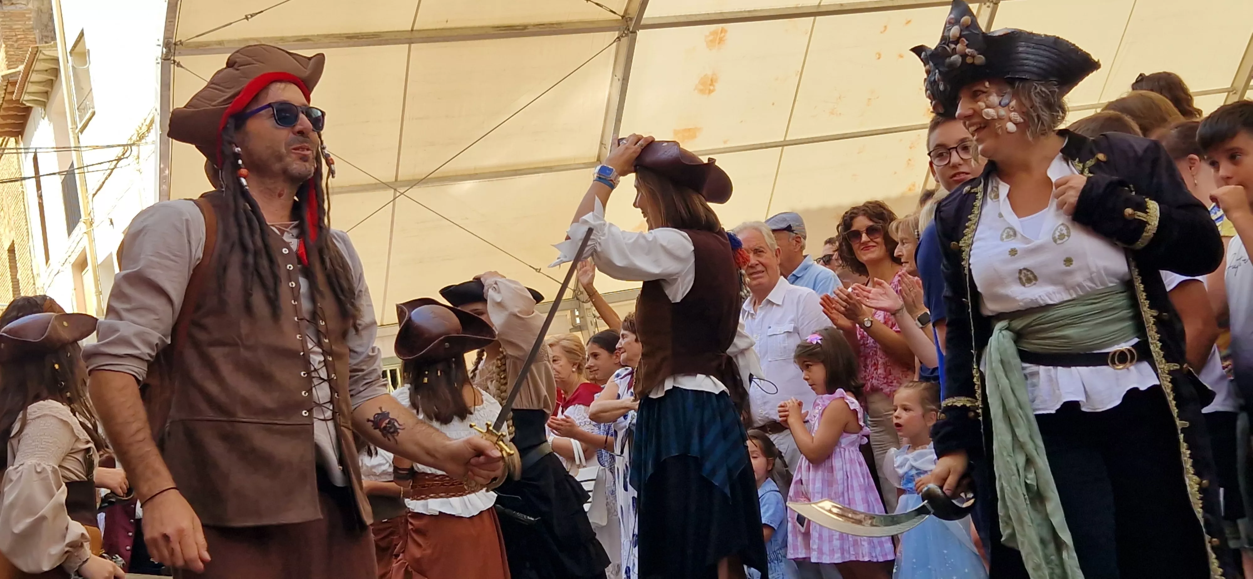 Comienzan las fiestas de Almudévar 2025. Foto Myriam Martínez 