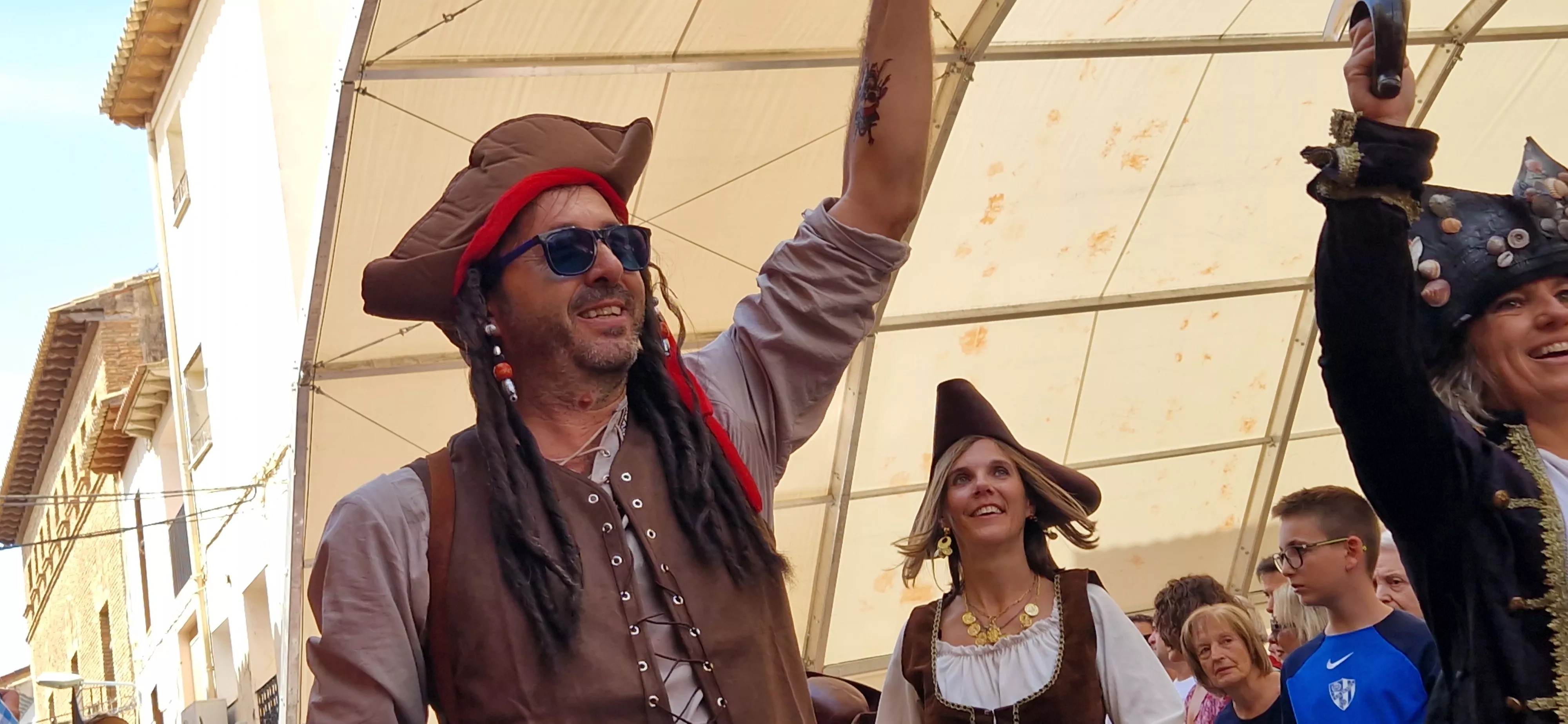 Comienzan las fiestas de Almudévar 2025. Foto Myriam Martínez 