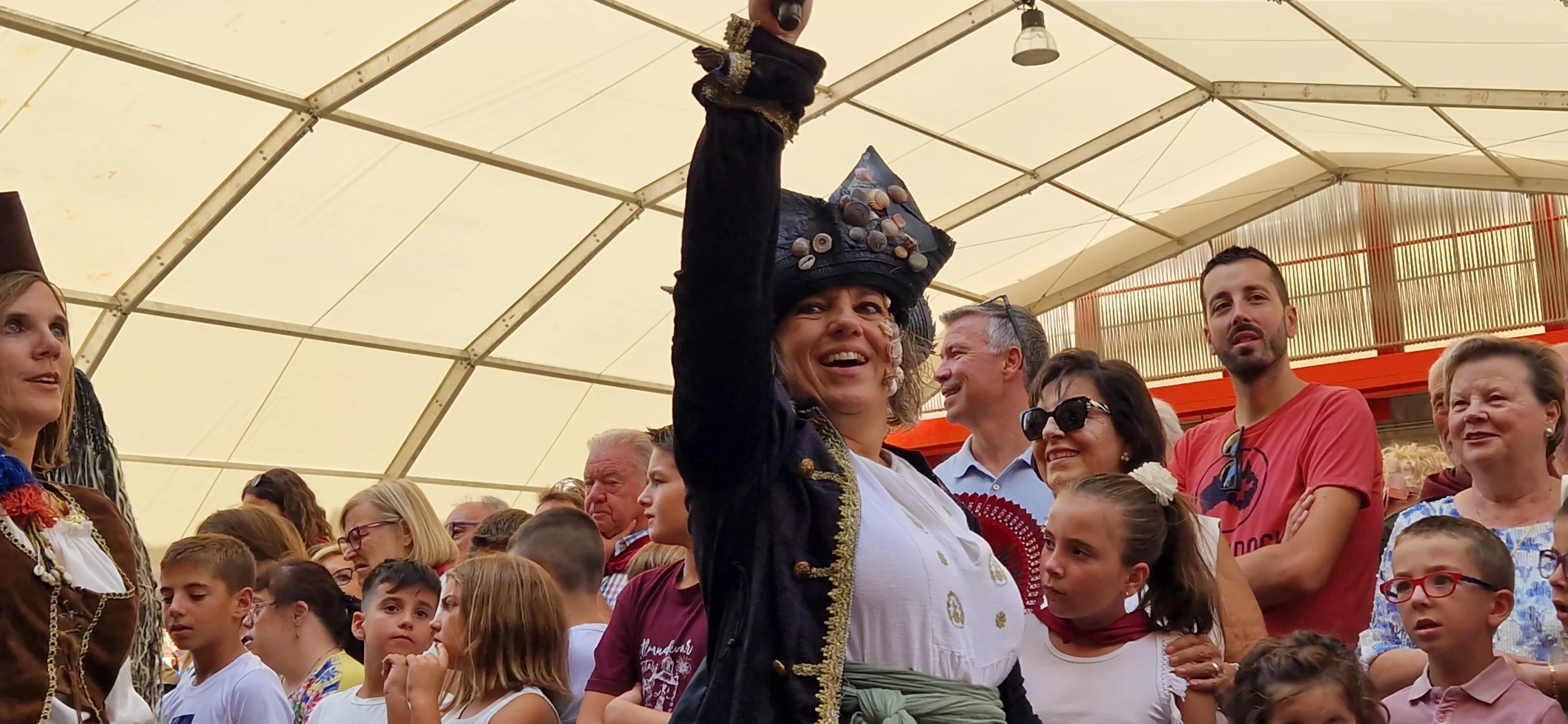 Comienzan las fiestas de Almudévar 2025. Foto Myriam Martínez 