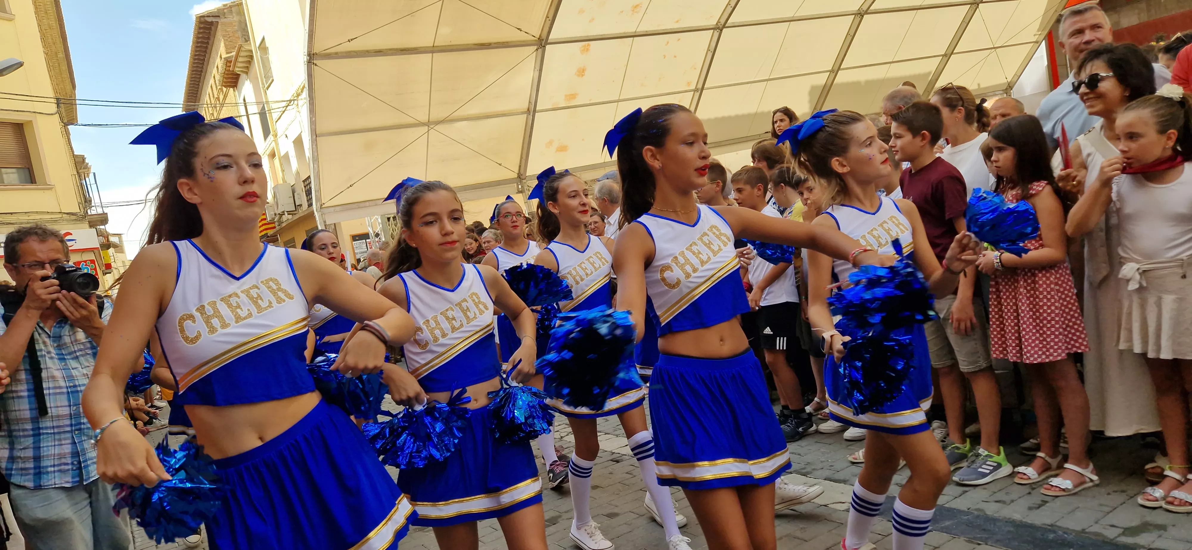 Comienzan las fiestas de Almudévar 2025. Foto Myriam Martínez 