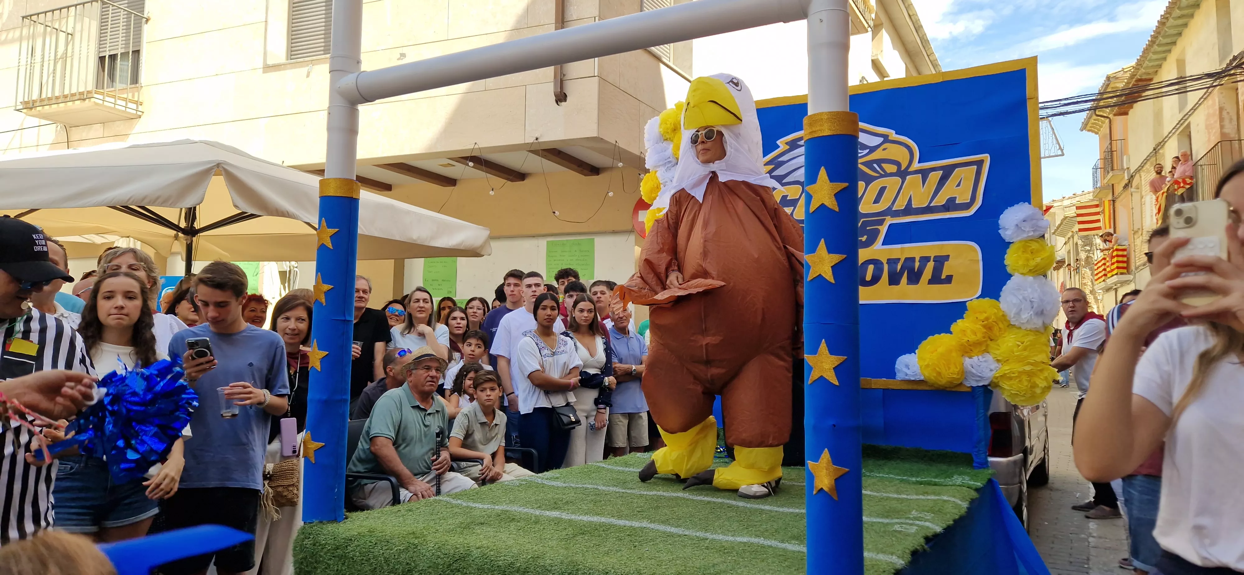 Comienzan las fiestas de Almudévar 2025. Foto Myriam Martínez 