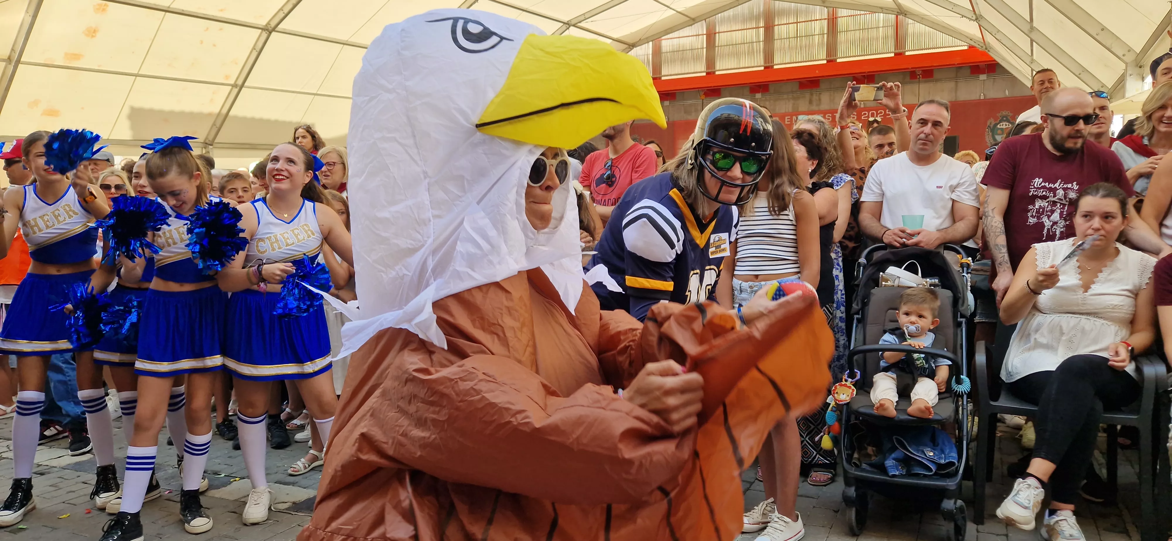 Comienzan las fiestas de Almudévar 2025. Foto Myriam Martínez 