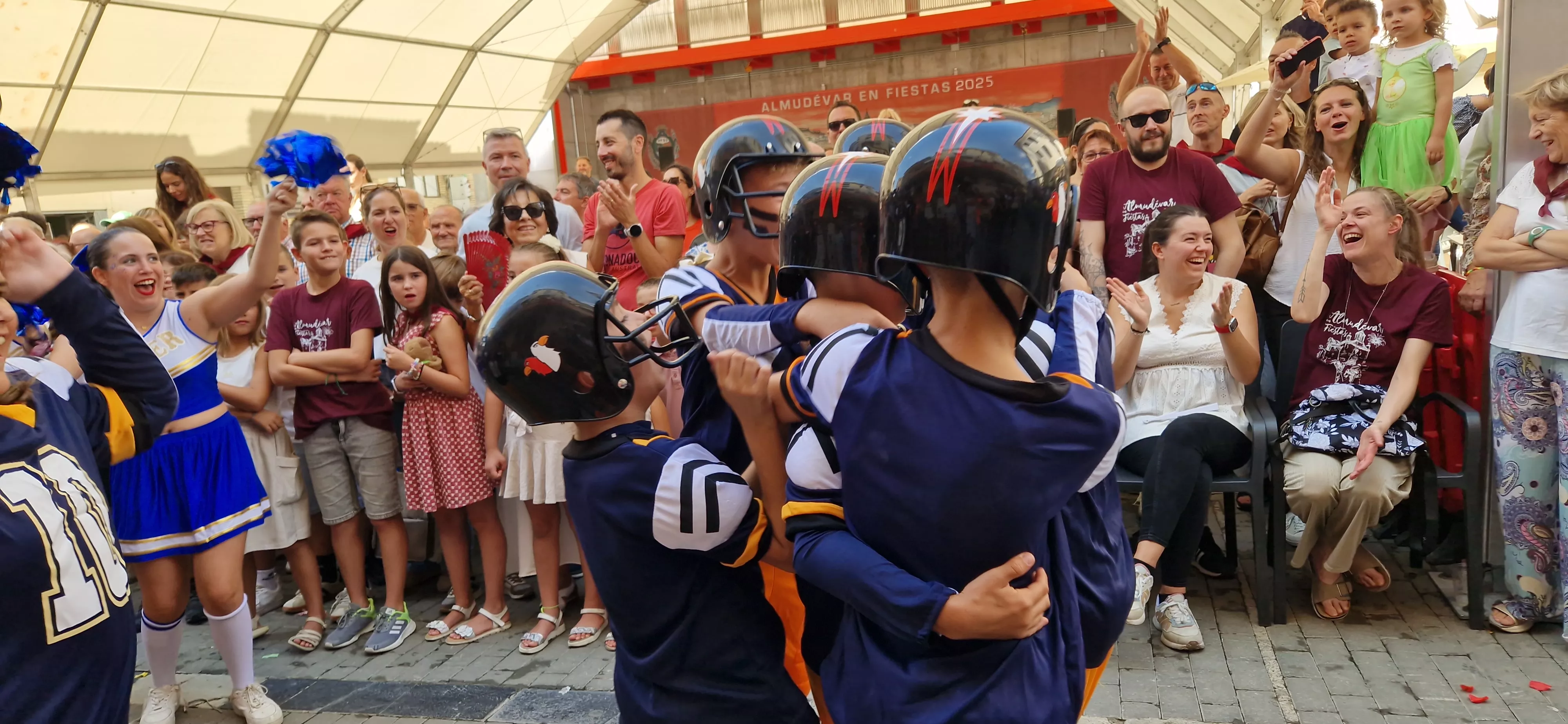 Comienzan las fiestas de Almudévar 2025. Foto Myriam Martínez 