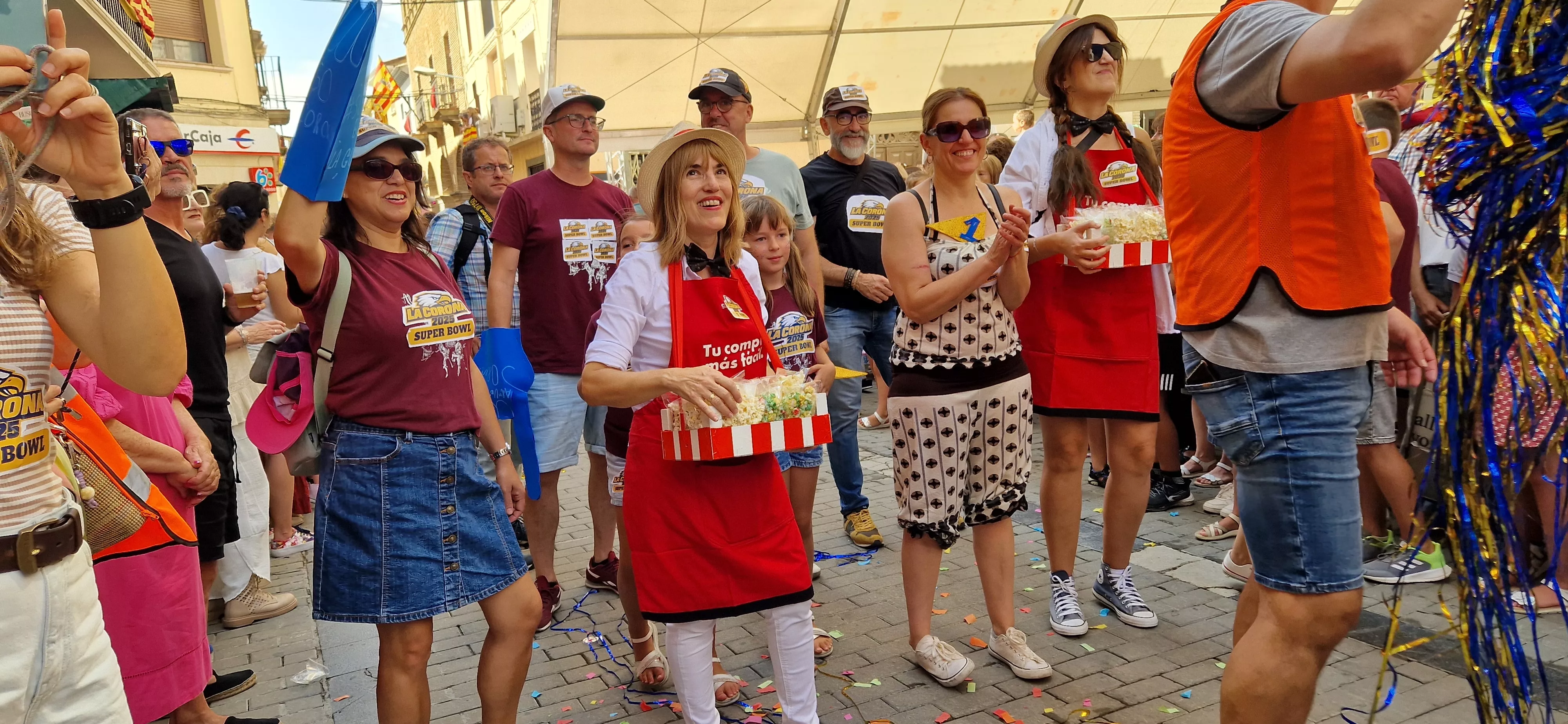 Comienzan las fiestas de Almudévar 2025. Foto Myriam Martínez 
