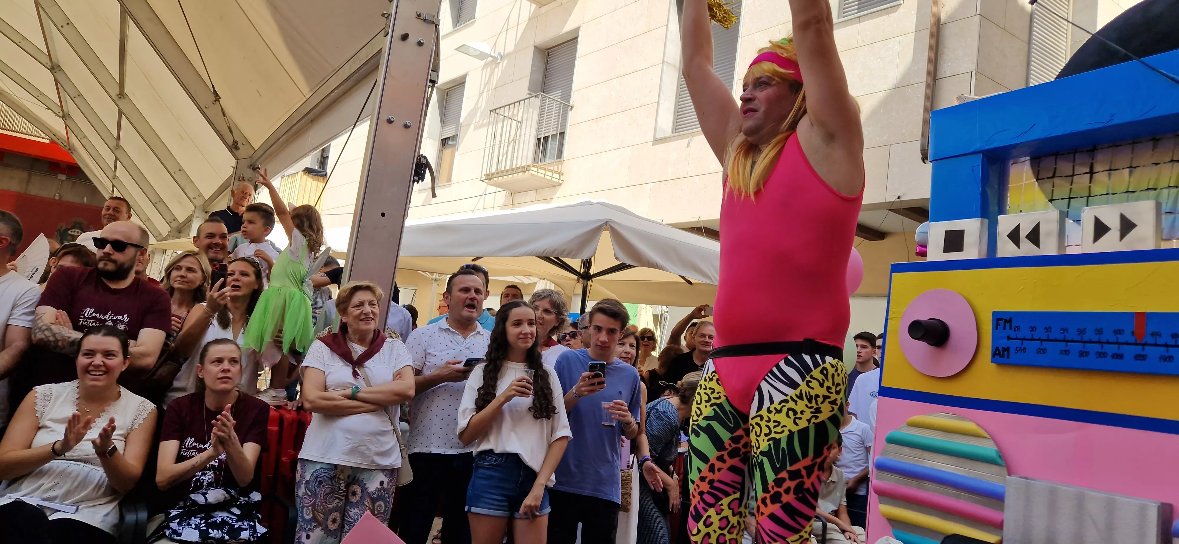 Comienzan las fiestas de Almudévar 2025. Foto Myriam Martínez 