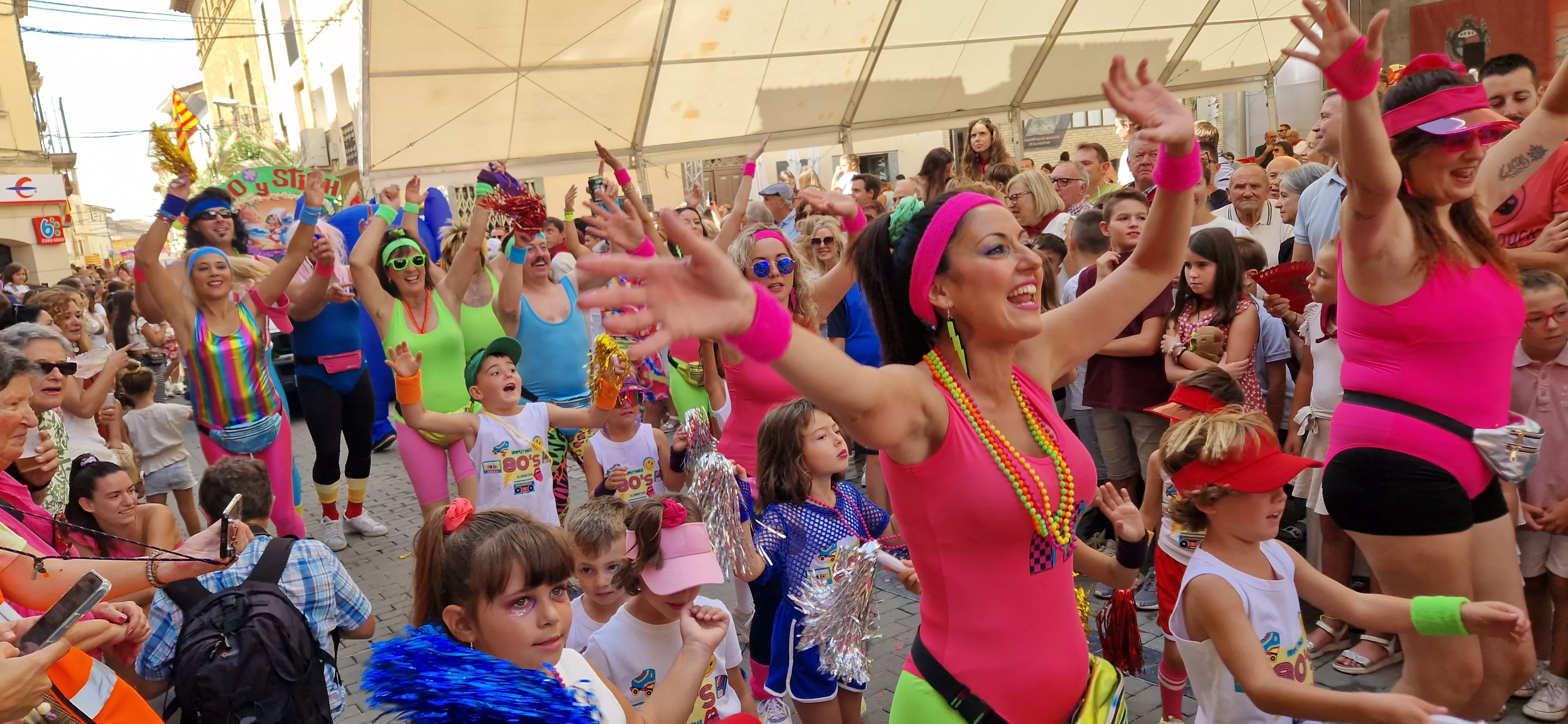 Comienzan las fiestas de Almudévar 2025. Foto Myriam Martínez 