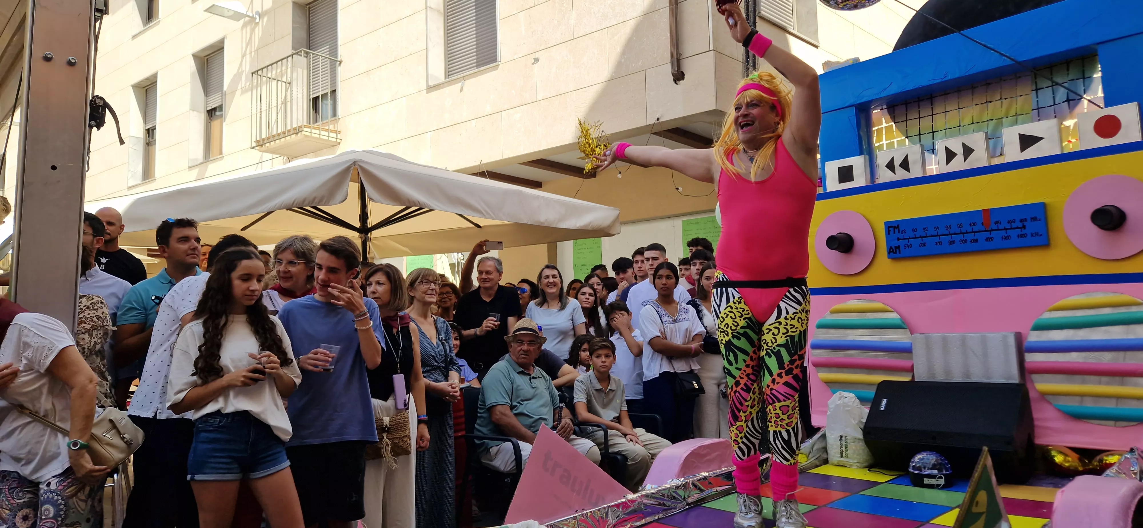 Comienzan las fiestas de Almudévar 2025. Foto Myriam Martínez 