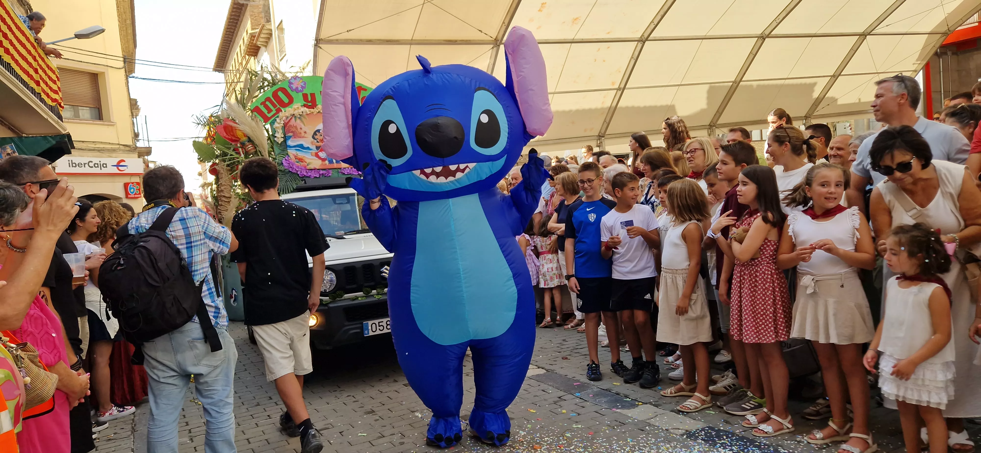 Comienzan las fiestas de Almudévar 2025. Foto Myriam Martínez 