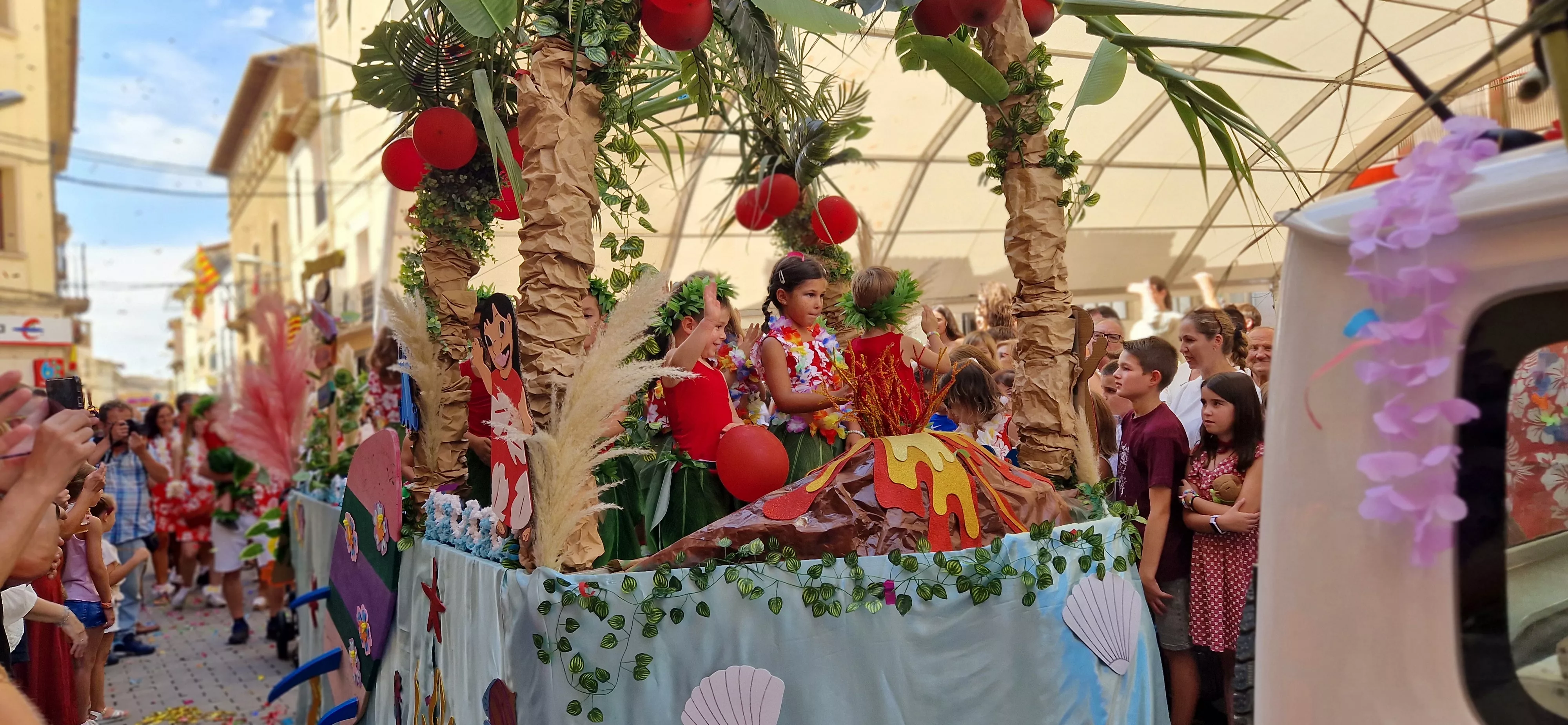 Comienzan las fiestas de Almudévar 2025. Foto Myriam Martínez 