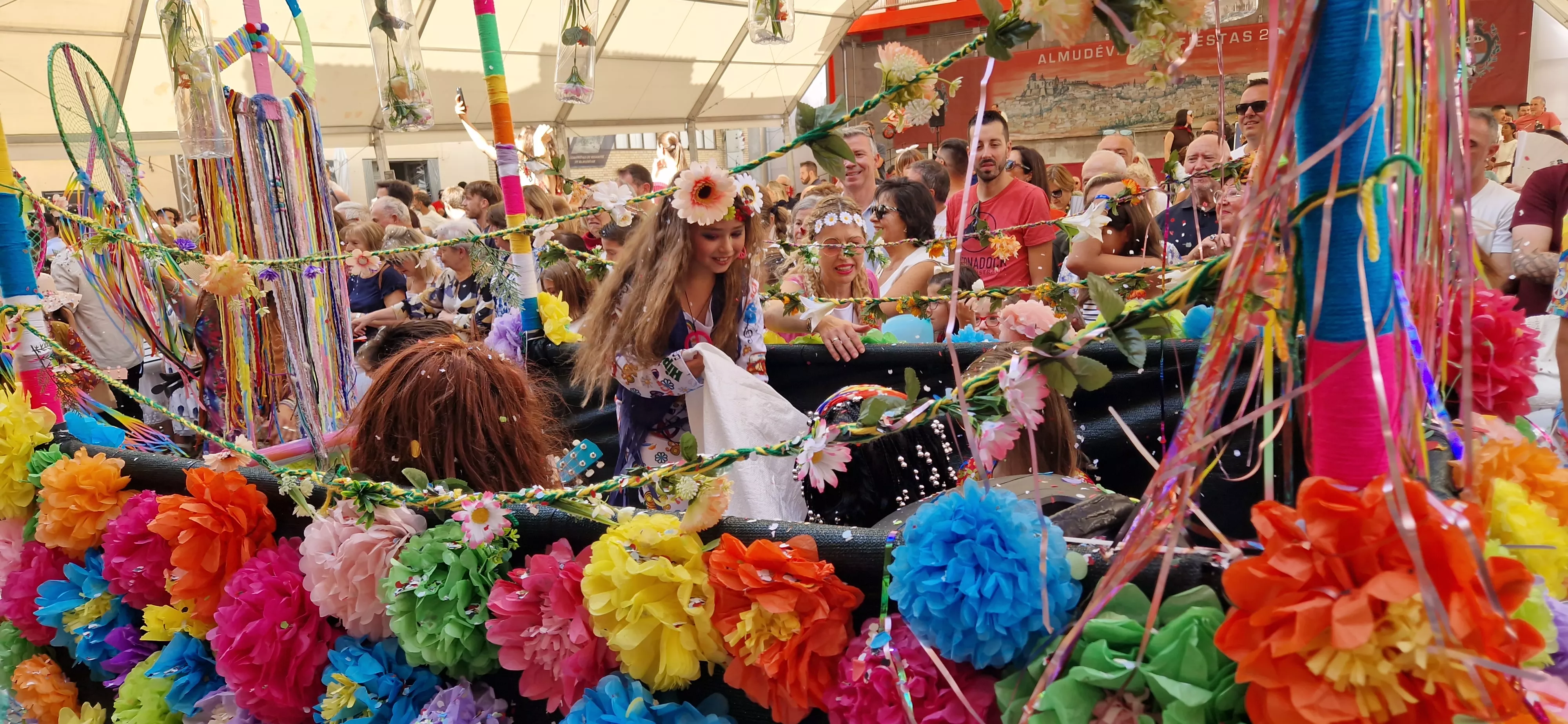 Comienzan las fiestas de Almudévar 2025. Foto Myriam Martínez 