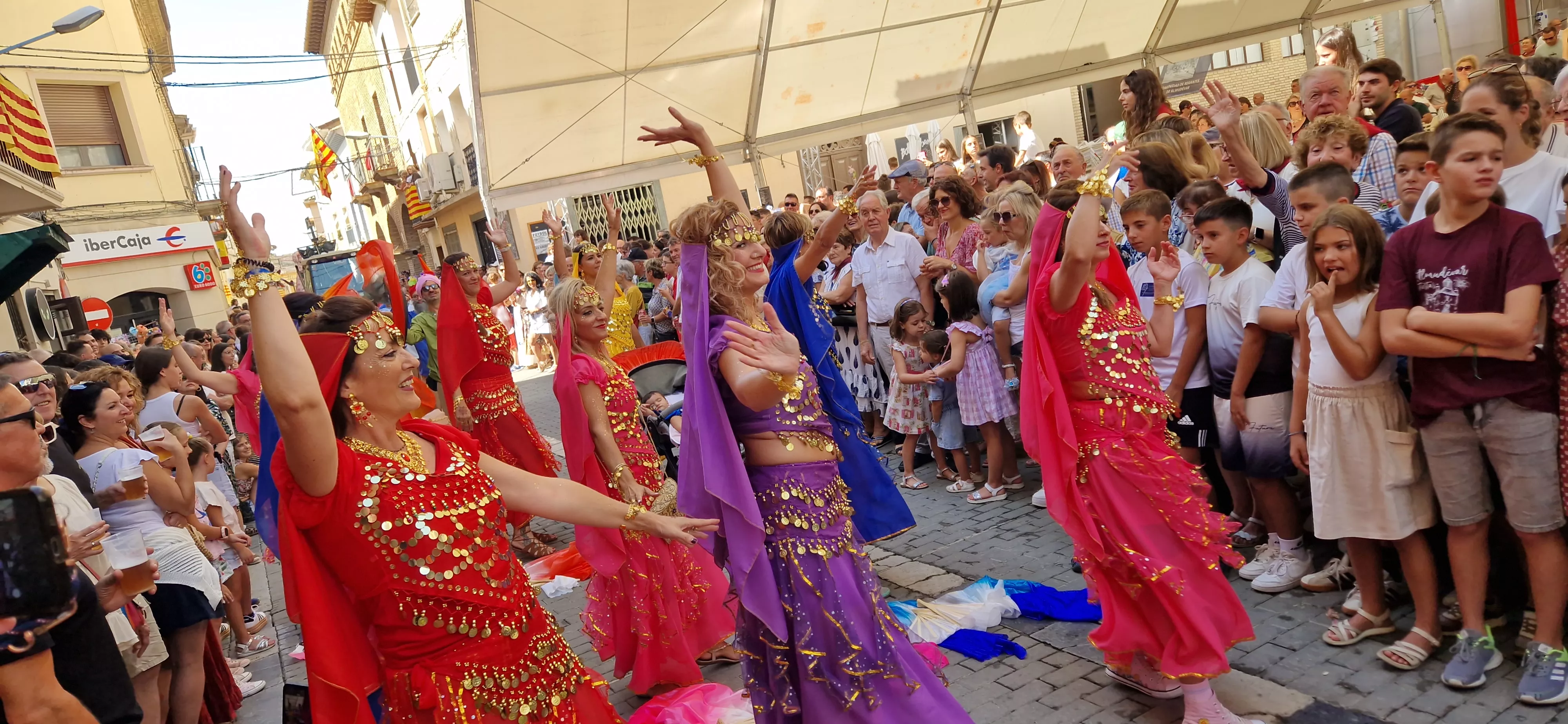 Comienzan las fiestas de Almudévar 2025. Foto Myriam Martínez 
