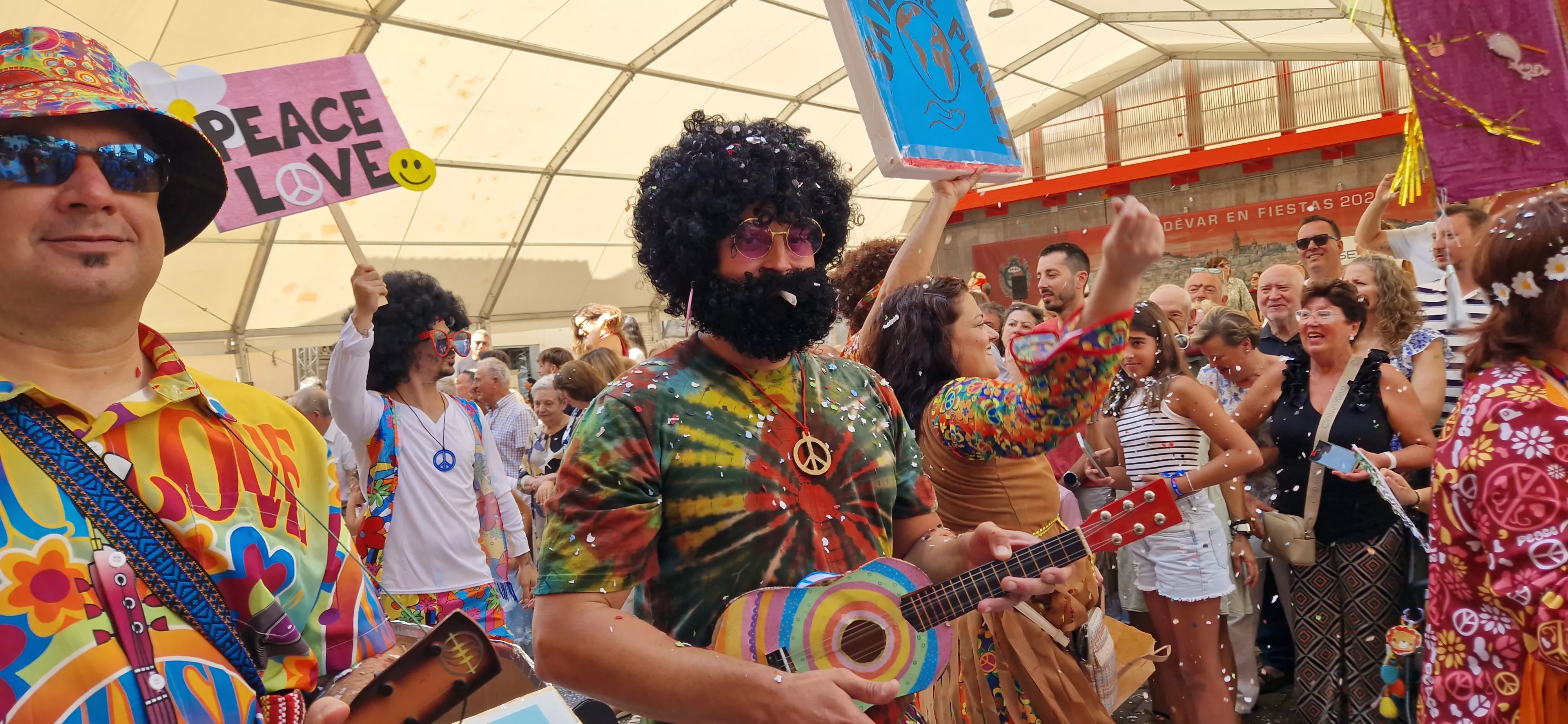 Comienzan las fiestas de Almudévar 2025. Foto Myriam Martínez 