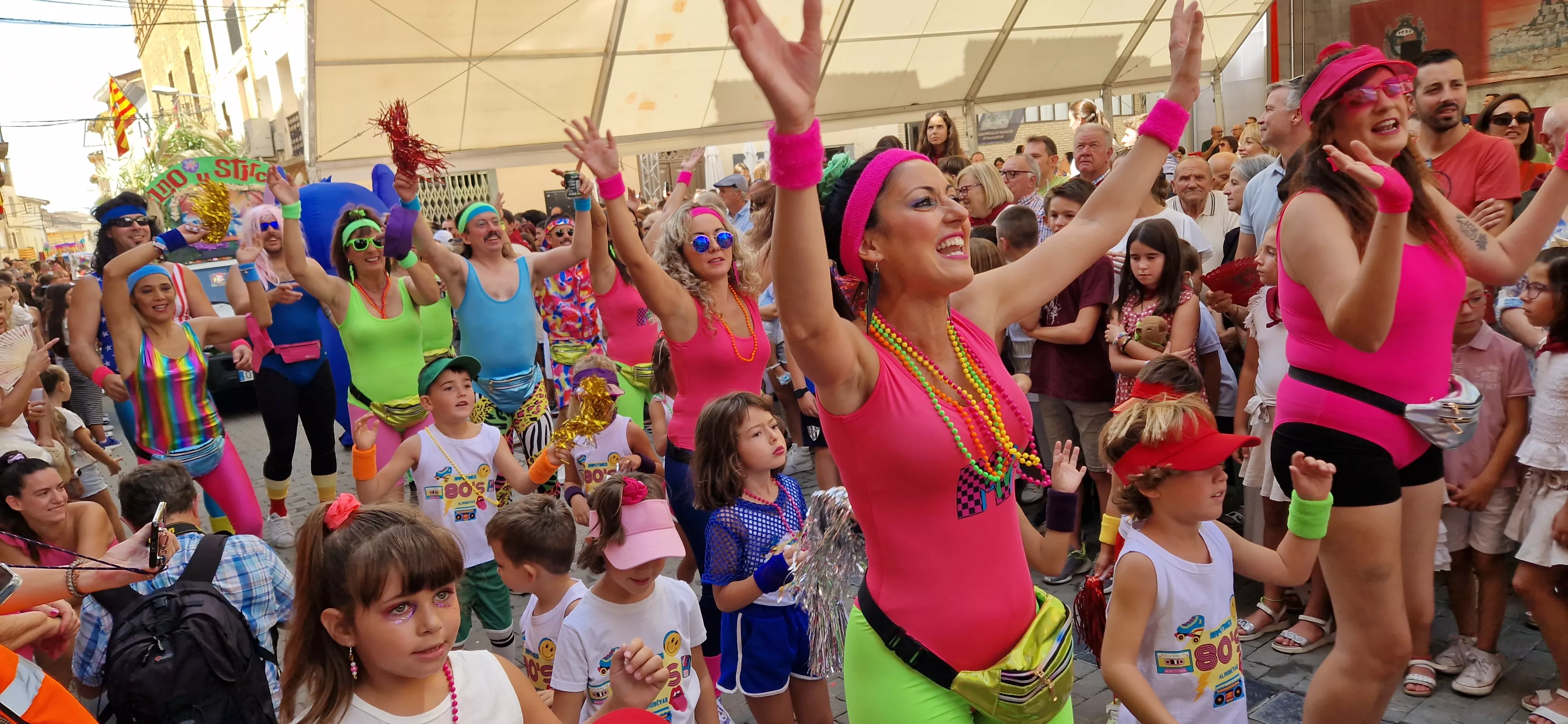 Comienzan las fiestas de Almudévar 2025. Foto Myriam Martínez 