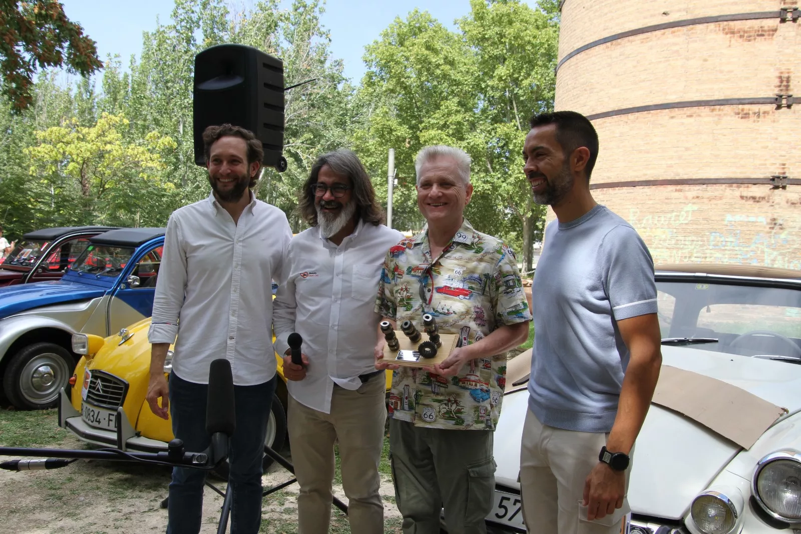 XVII Concentración de Vehículos Clásicos Ciudad de Monzón. Foto Carlos Neofato