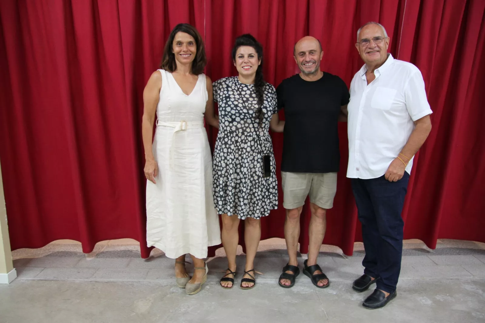 Pepe Viyuela y Sara Águeda en el Corral de Comedias de Robres. Foto Carlos Neofato