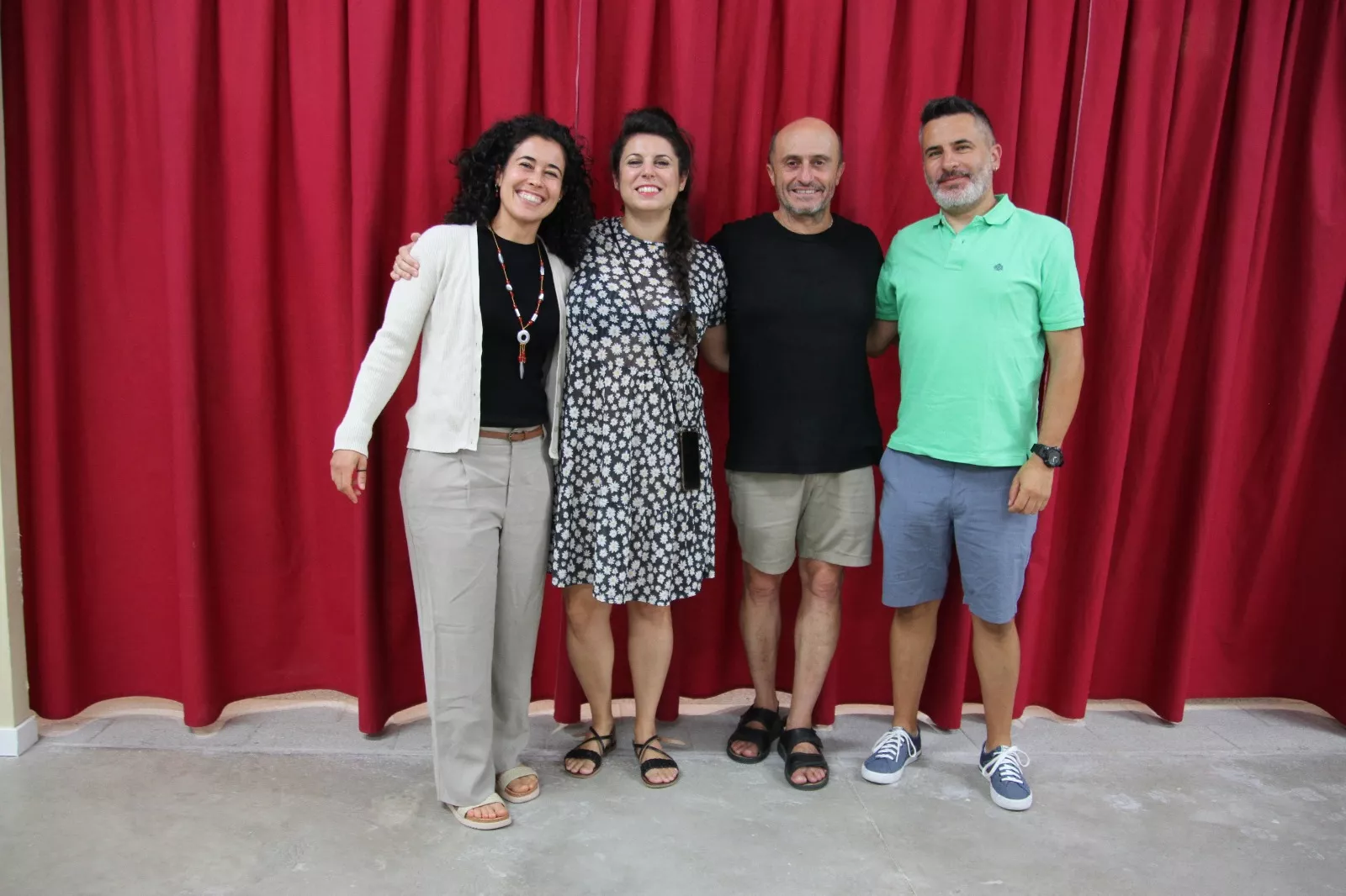 Pepe Viyuela y Sara Águeda en el Corral de Comedias de Robres. Foto Carlos Neofato