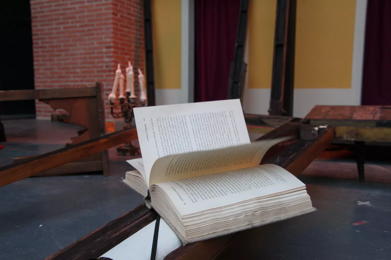 Pepe Viyuela y Sara Águeda en el Corral de Comedias de Robres. Foto Carlos Neofato