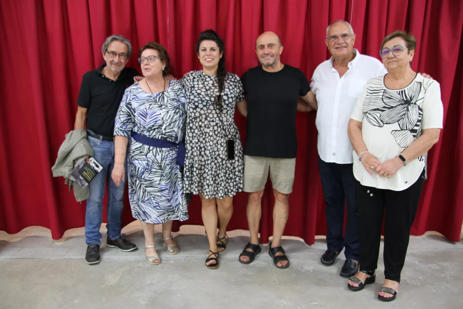Pepe Viyuela y Sara Águeda en el Corral de Comedias de Robres. Foto Carlos Neofato
