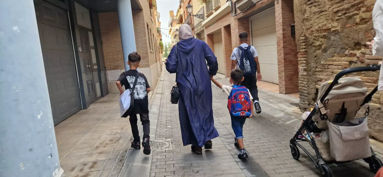 Este lunes ha arrancado la vuelta al cole. Foto Myriam Martínez