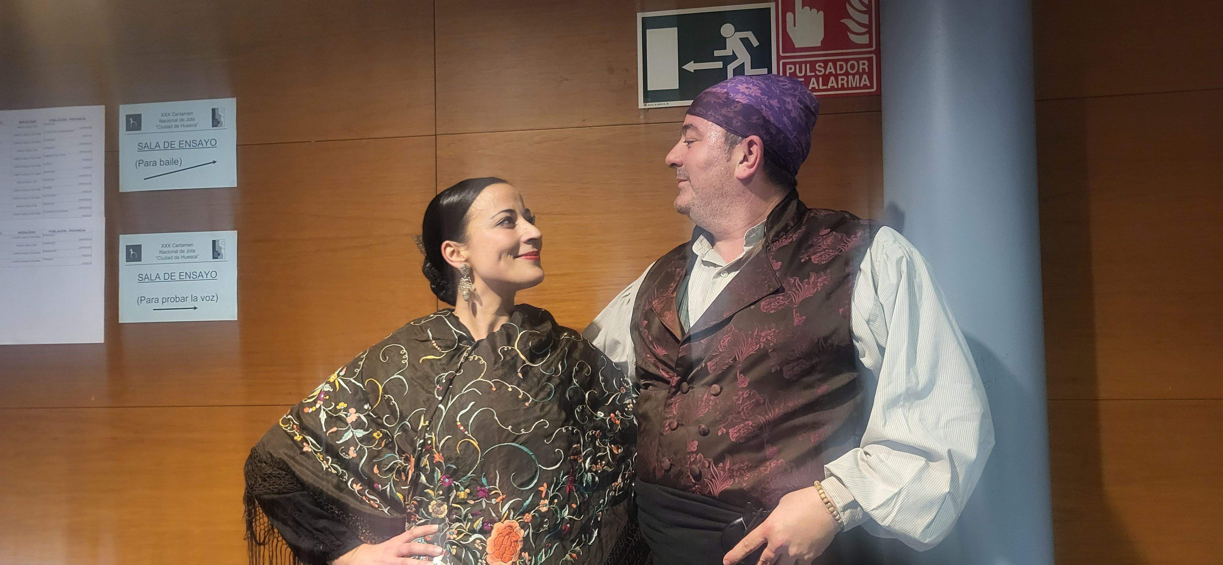 Fase clasificatoria del Certamen Nacional de Jota Ciudad de Huesca . Foto Myriam Martínez 