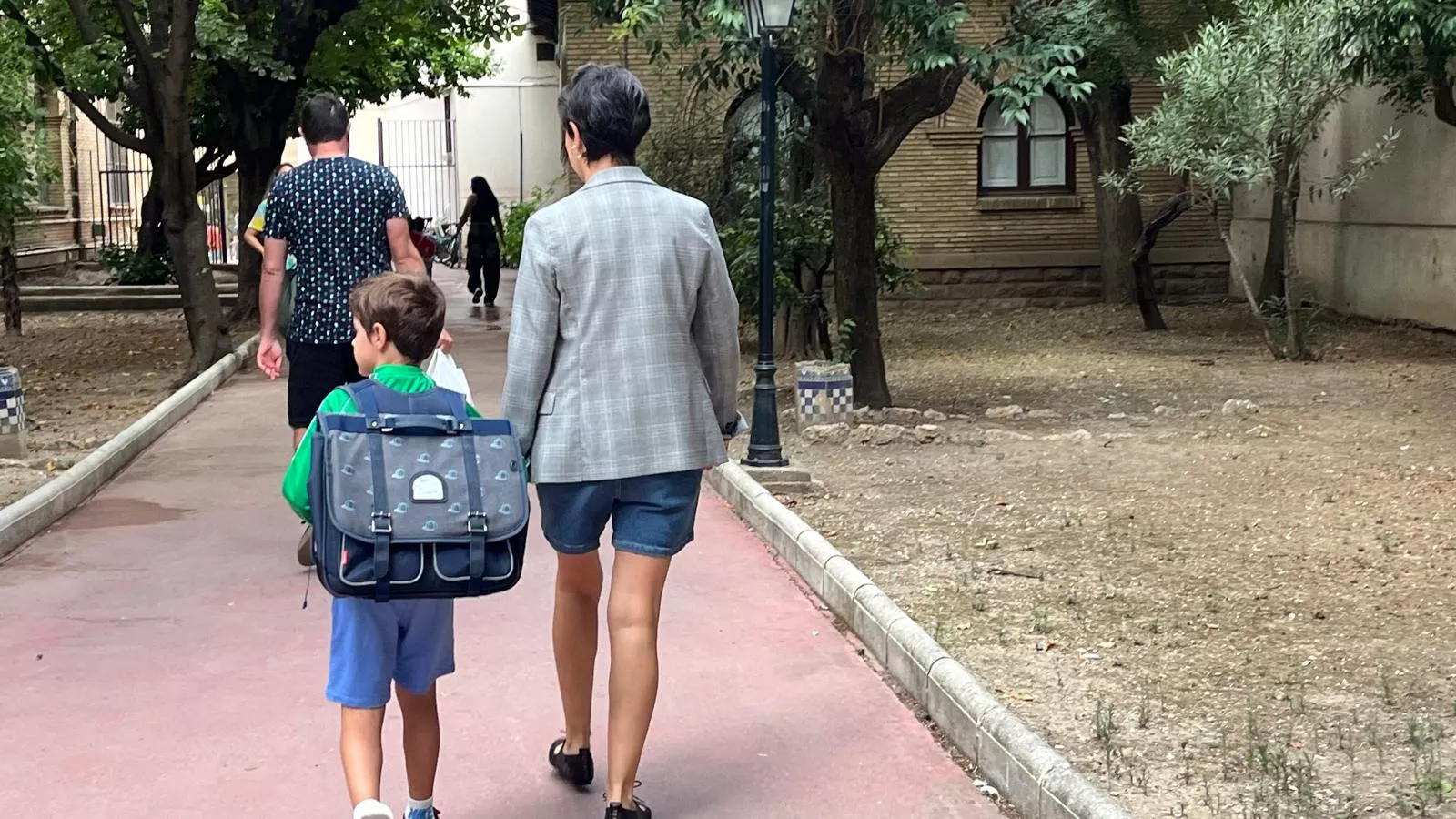 Vuelta al cole de Infantil y Primaria del curso 2025/2026. Foto Mercedes Manterola