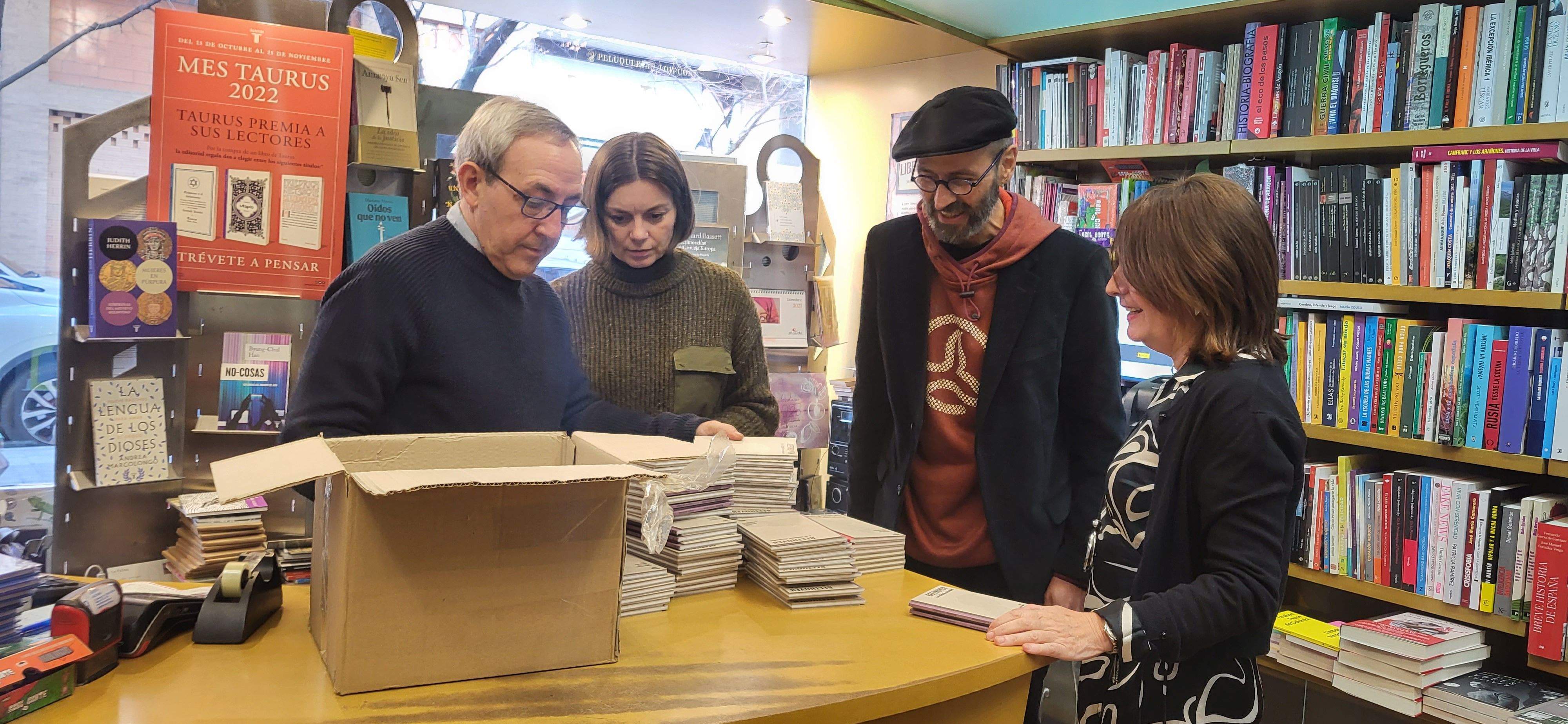  Ana Alcolea y Javi Hernández presentan su libro Beethoven y el silencio atronador. Foto Myriam Martínez 