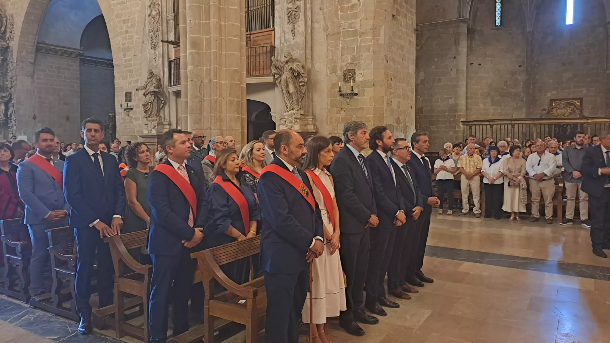 Ofrenda a la Virgen del Pueyo en Barbastro