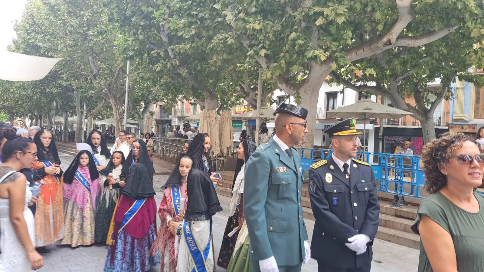 Ofrenda a la Virgen del Pueyo en Barbastro