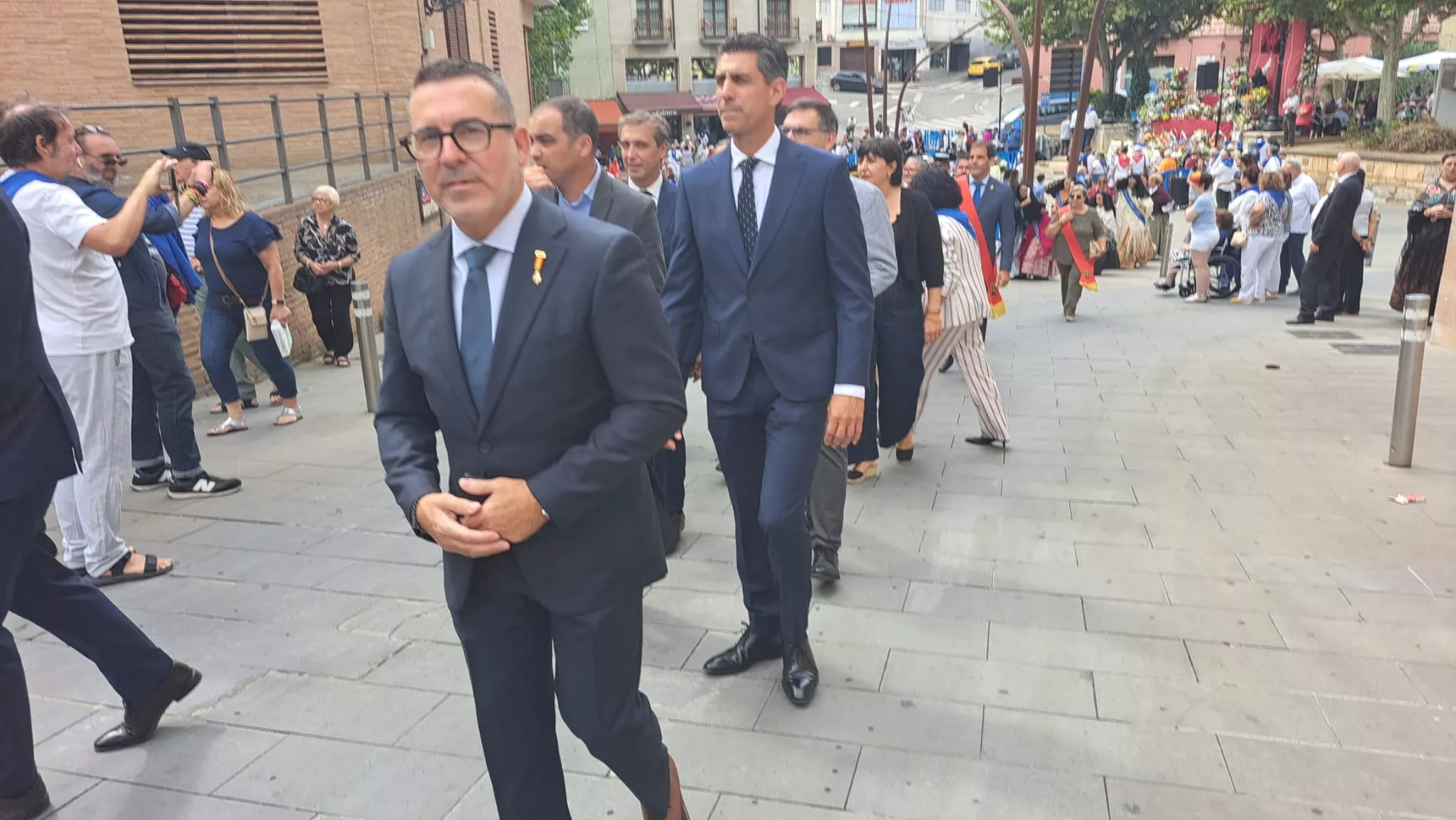 Ofrenda a la Virgen del Pueyo en Barbastro