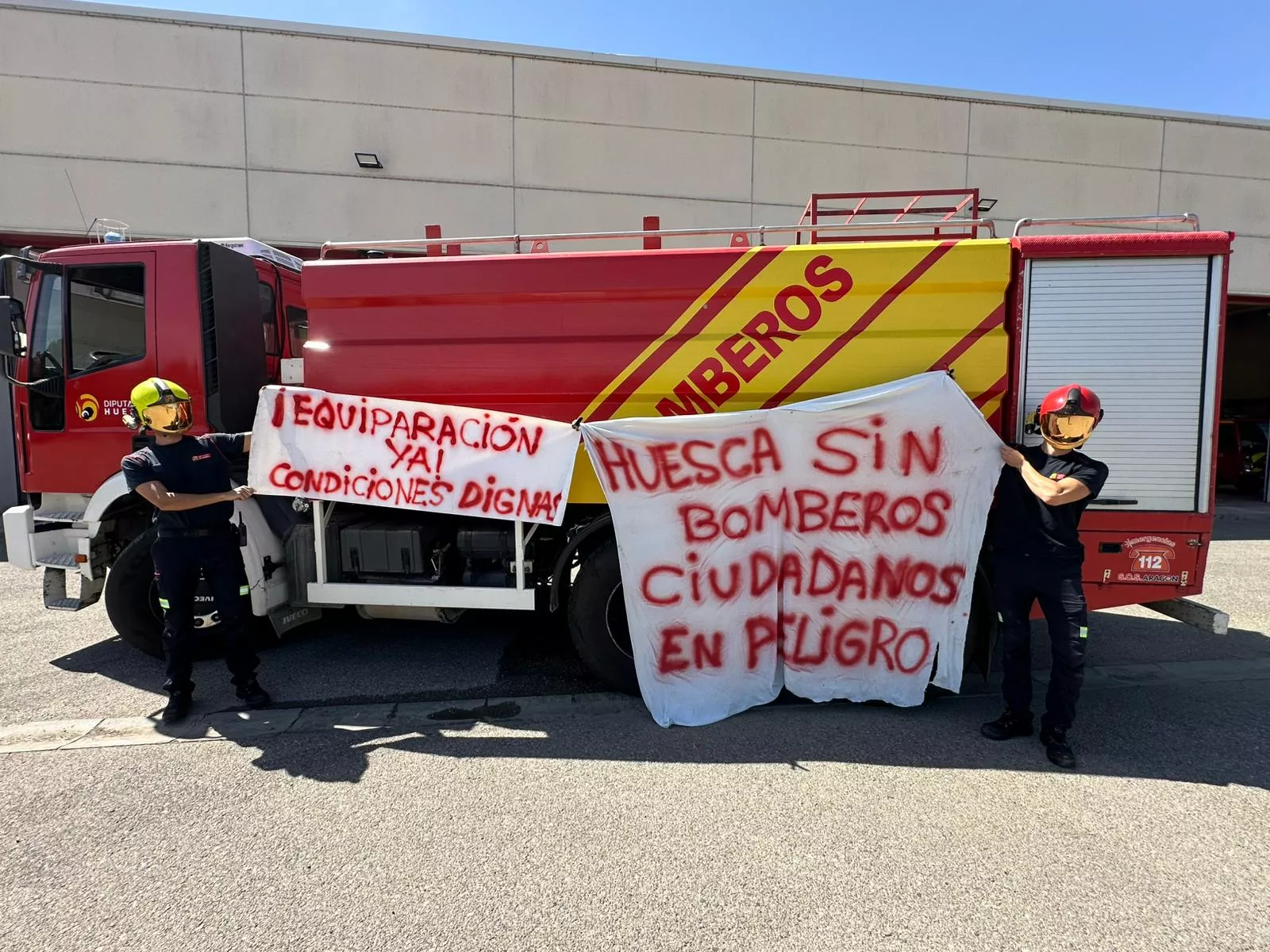 CSIF recurre ante el TSJA los servicios mínimos fijados por la DPH en la huelga de bomberos.