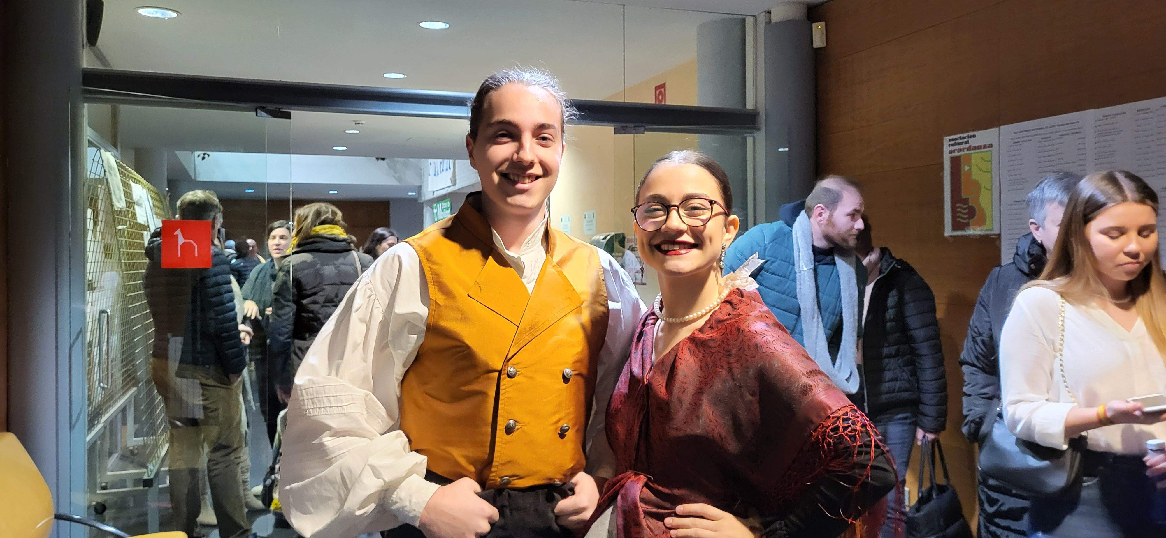 Fase clasificatoria del Certamen Nacional de Jota Ciudad de Huesca . Foto Mercedes Manterola 