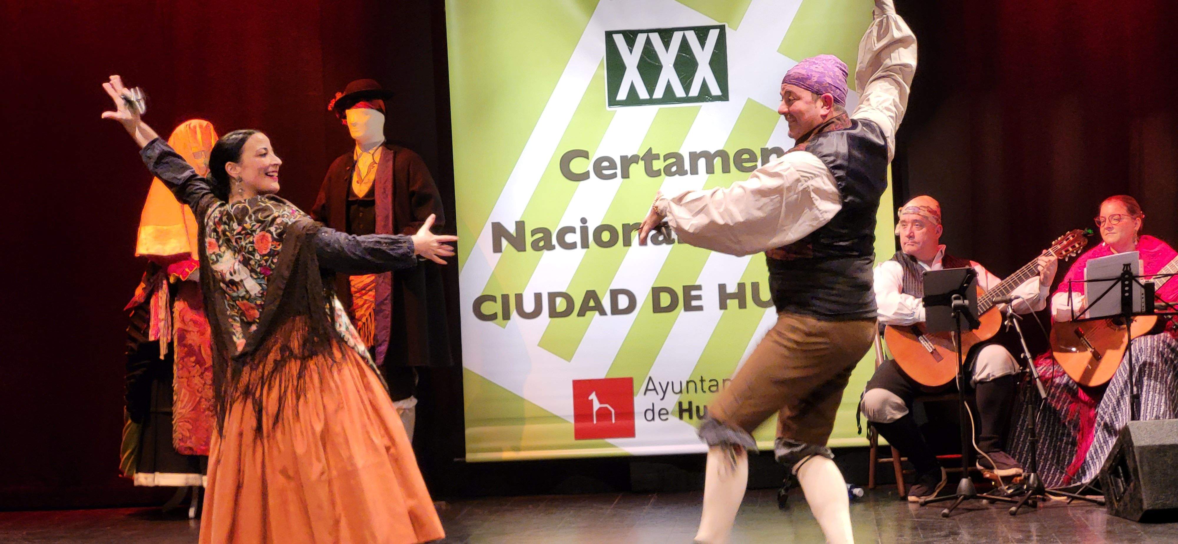 Fase clasificatoria del Certamen Nacional de Jota Ciudad de Huesca . Foto Mercedes Manterola 
