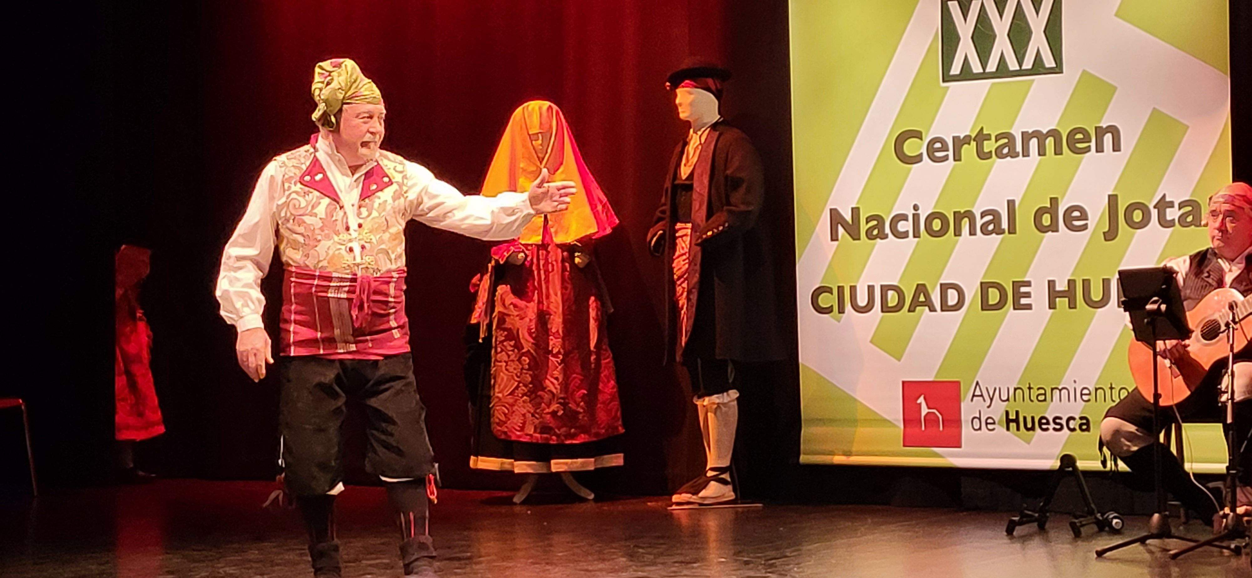 Fase clasificatoria del Certamen Nacional de Jota Ciudad de Huesca . Foto Mercedes Manterola 