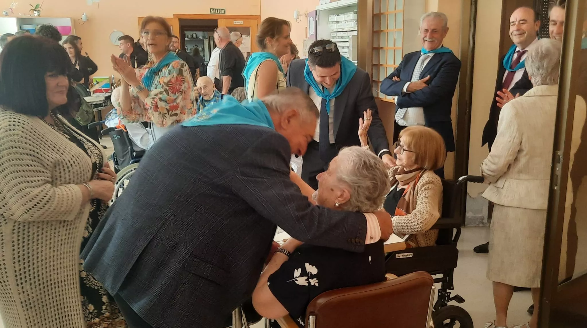 Visita a la residencia de Ayerbe.