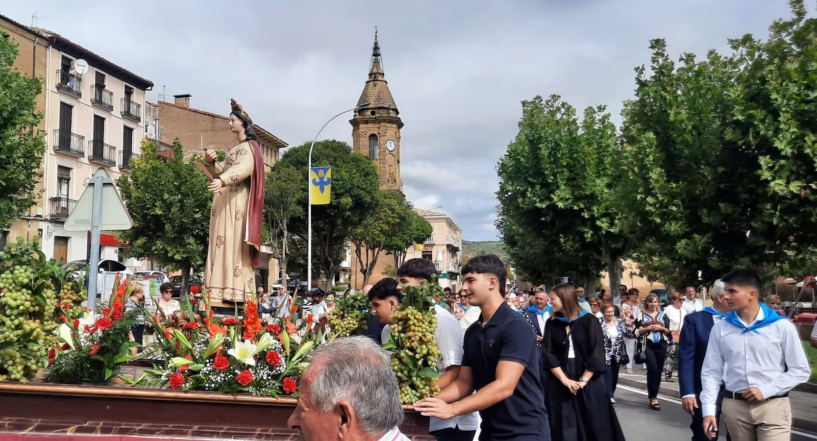 Procesión de Santa Leticia.