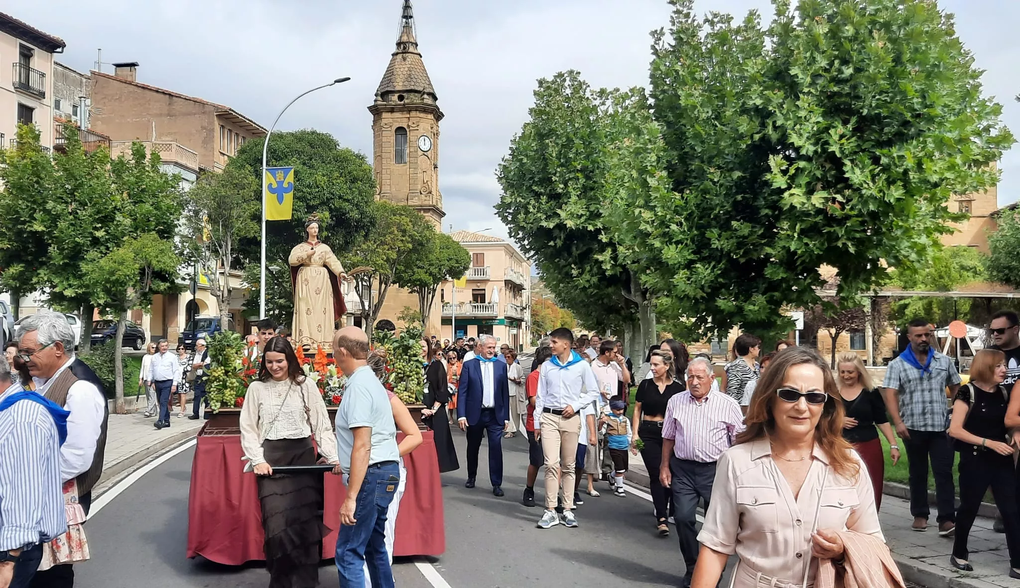 Procesión de Santa Leticia.