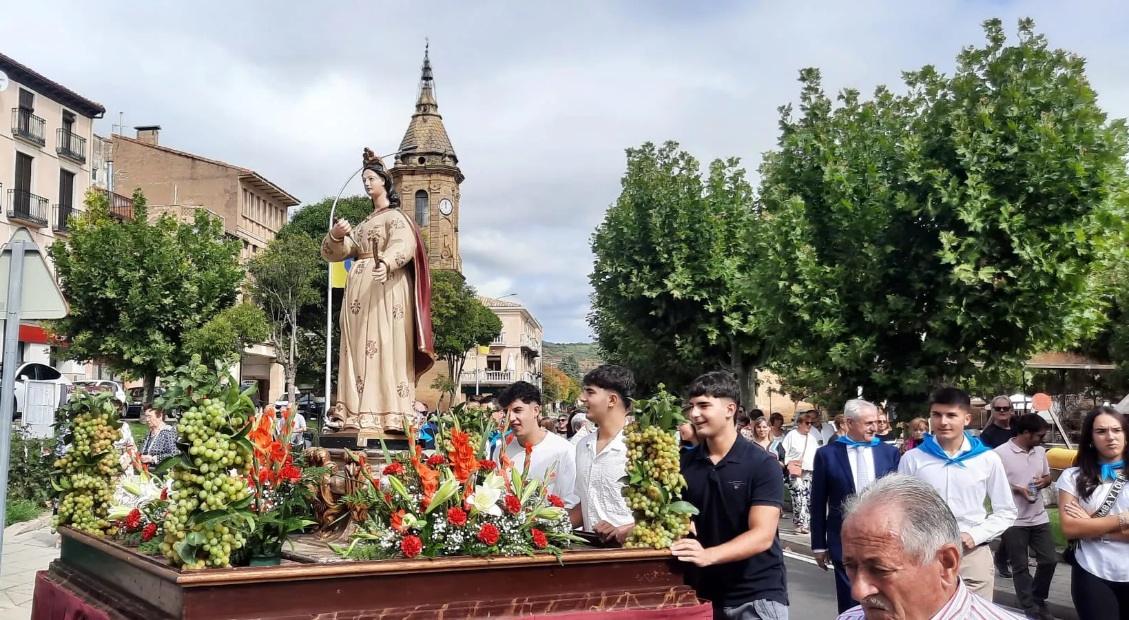Procesión de Santa Leticia.