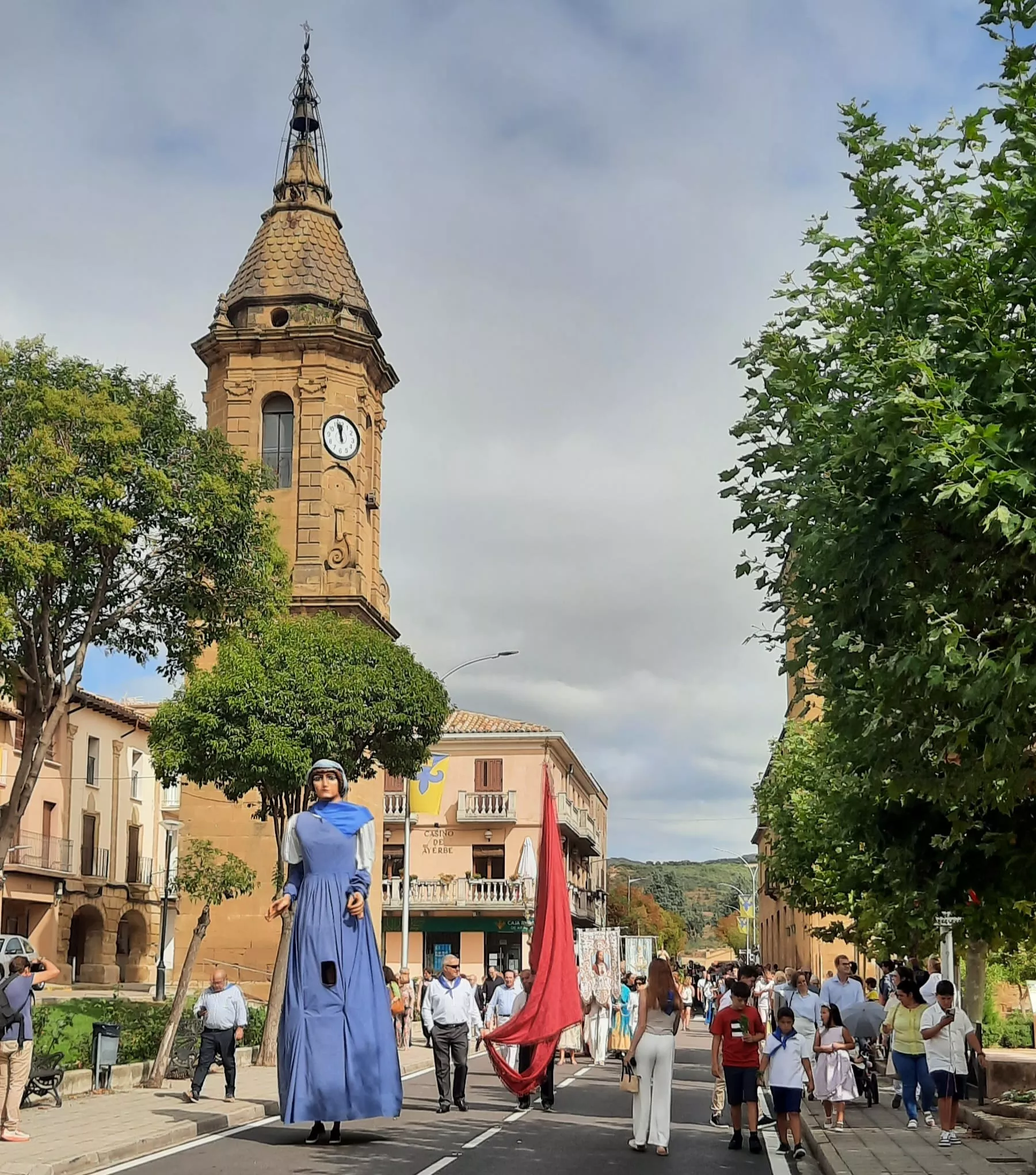 Procesión de Santa Leticia.