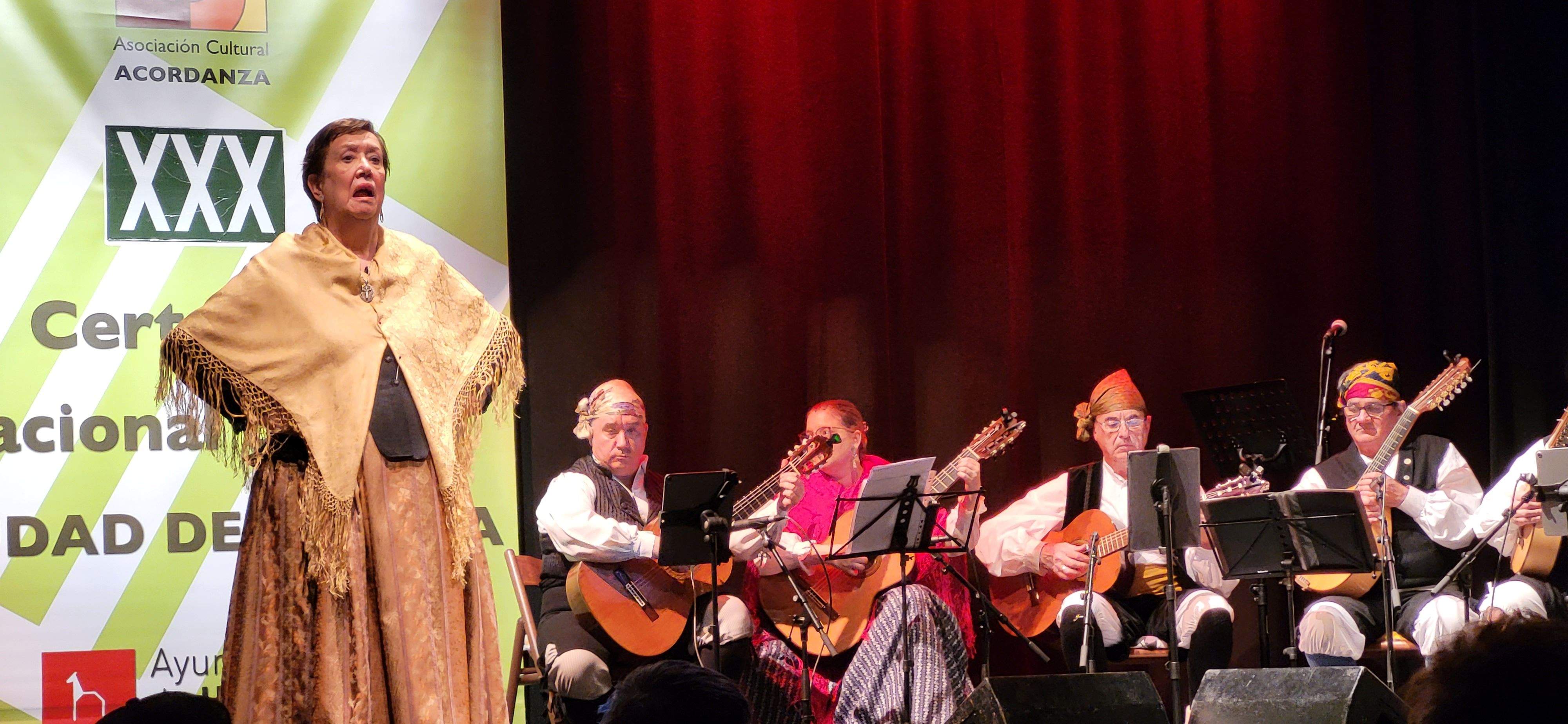 Fase clasificatoria del Certamen Nacional de Jota Ciudad de Huesca . Foto Mercedes Manterola 