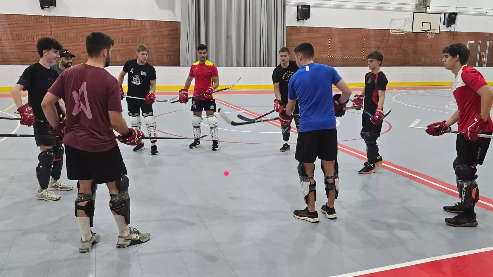 CHJ. Primeros entrenos. FOTO REBECA RUIZ